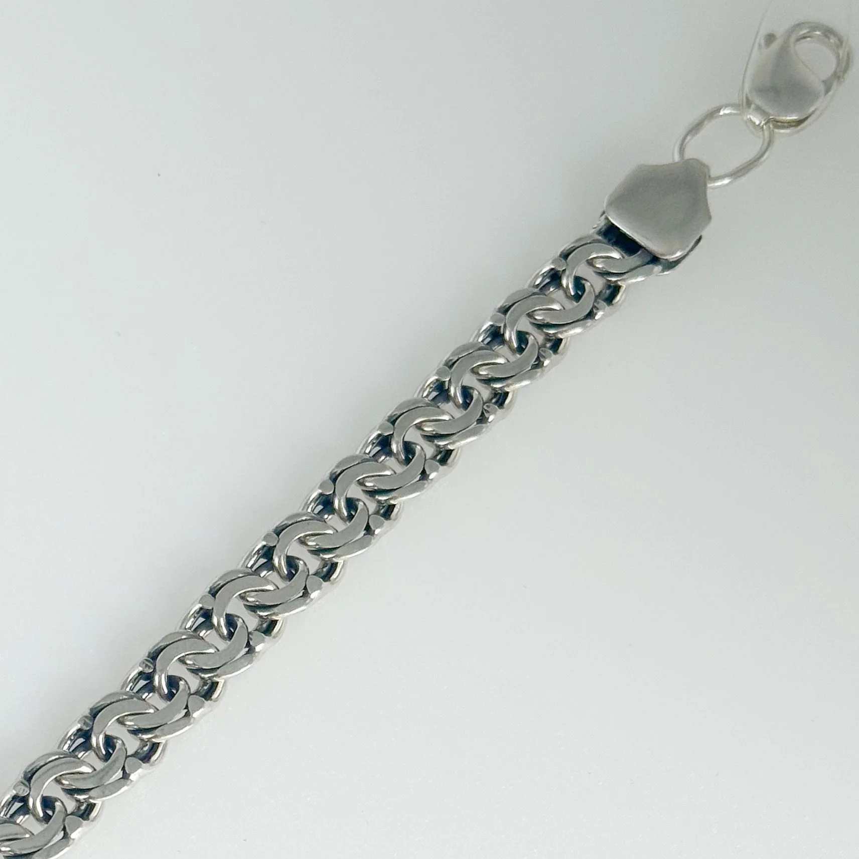 925 Sterling Silver Bracelet 11 mm - Image 4