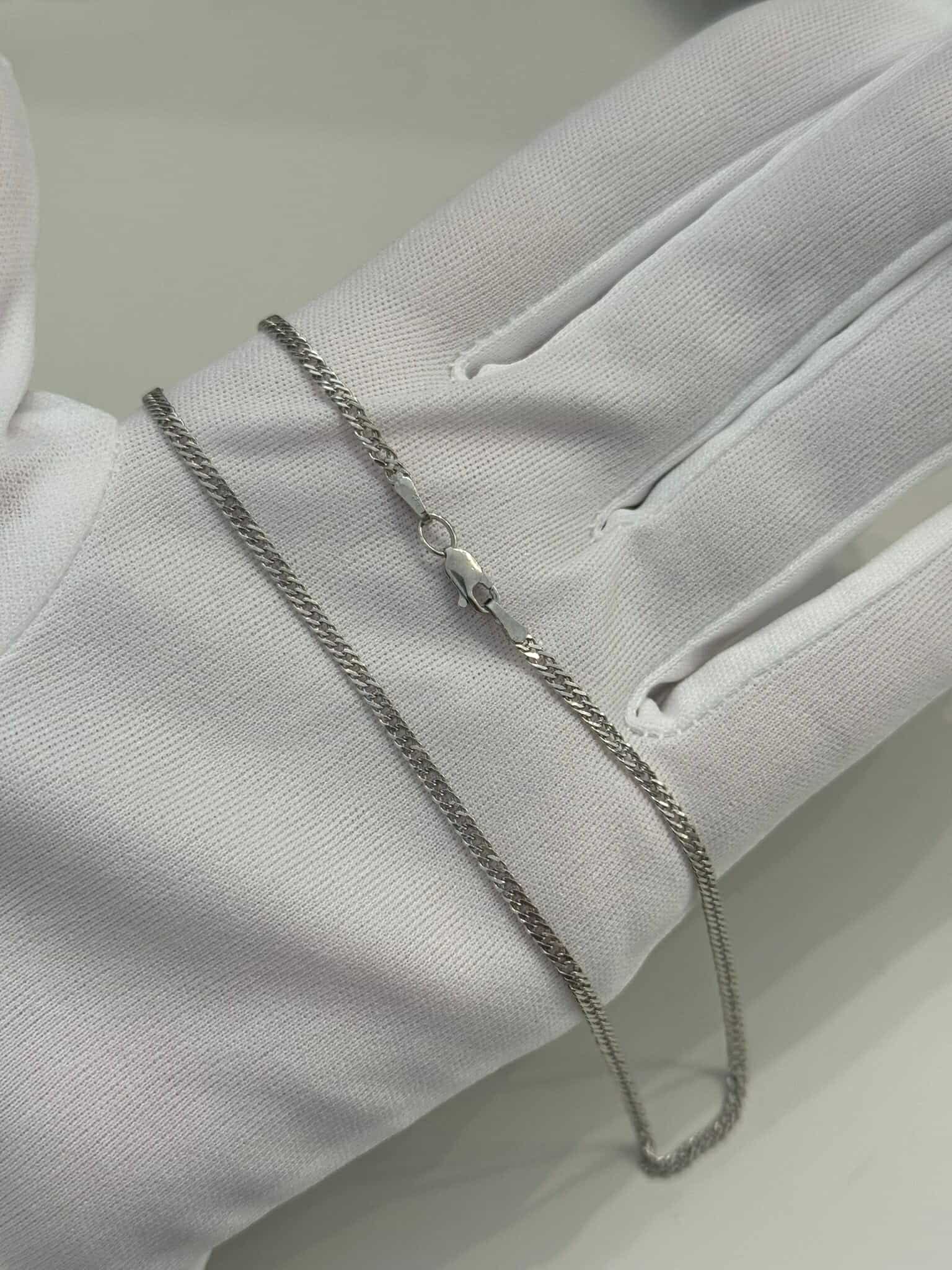 925 Sterling Silver Chain Plated with Rhodium - Image 3
