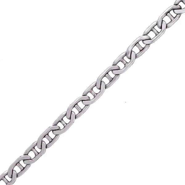 925 Sterling Silver Chain Plated with Rhodium - Image 2