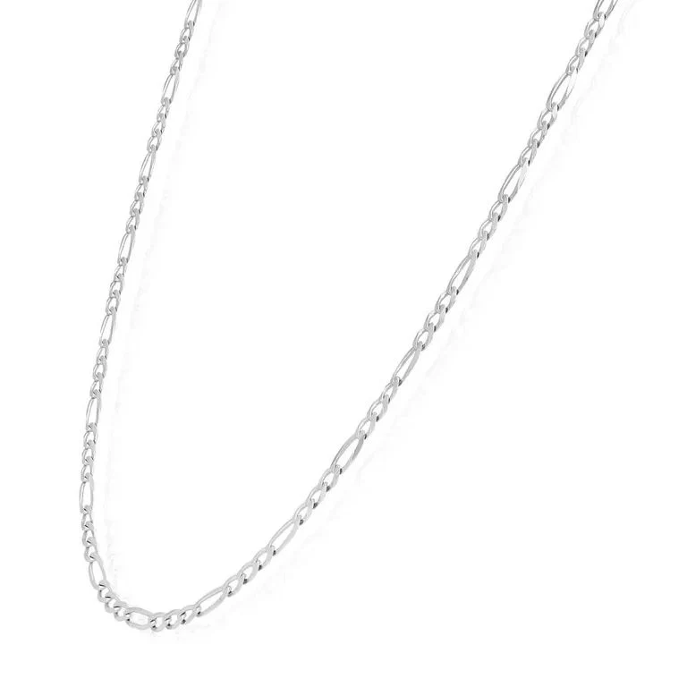 925 Sterling Silver Chain Plated with Rhodium - Image 2