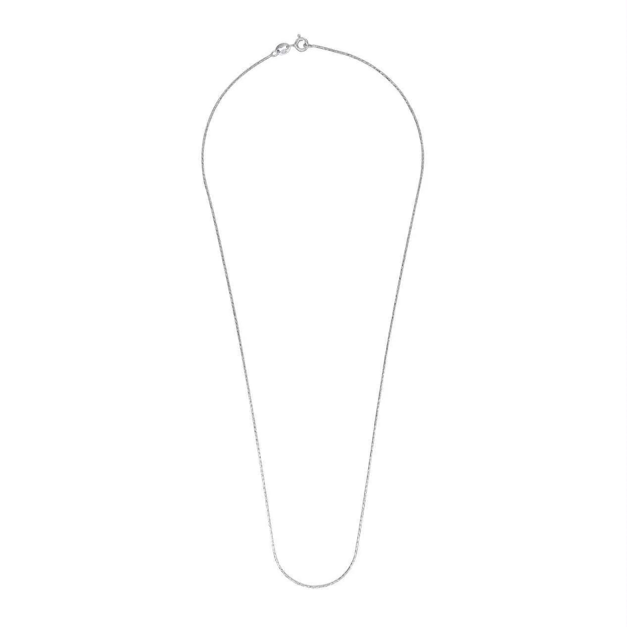 925 Sterling Silver Chain Plated with Rhodium - Image 3