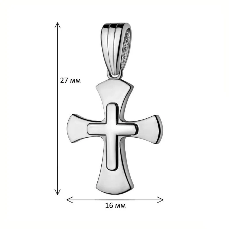 925 Sterling Silver Cross - Image 2
