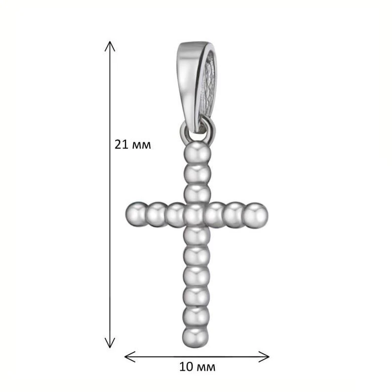 925 Sterling Silver Cross - Image 2