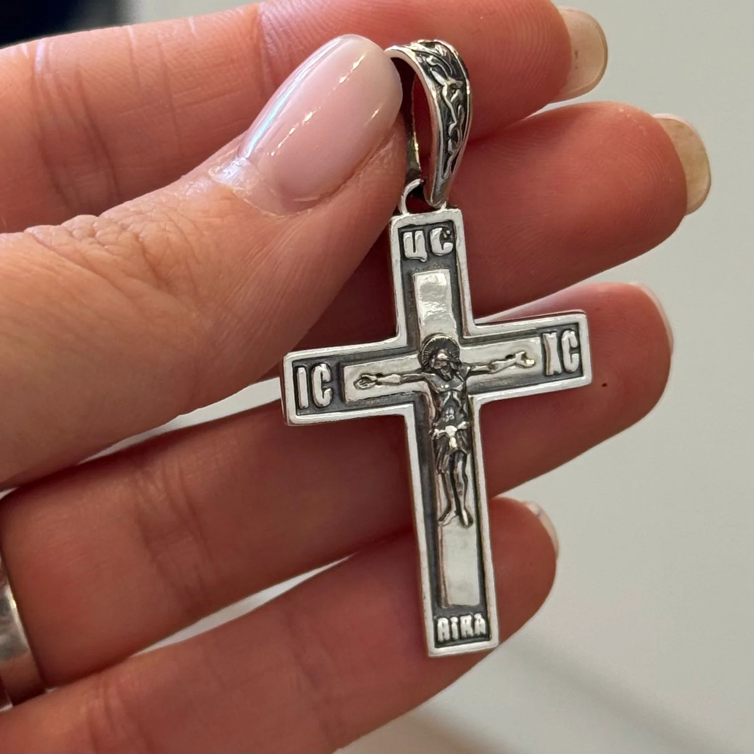 925 Sterling Silver Cross - Image 2
