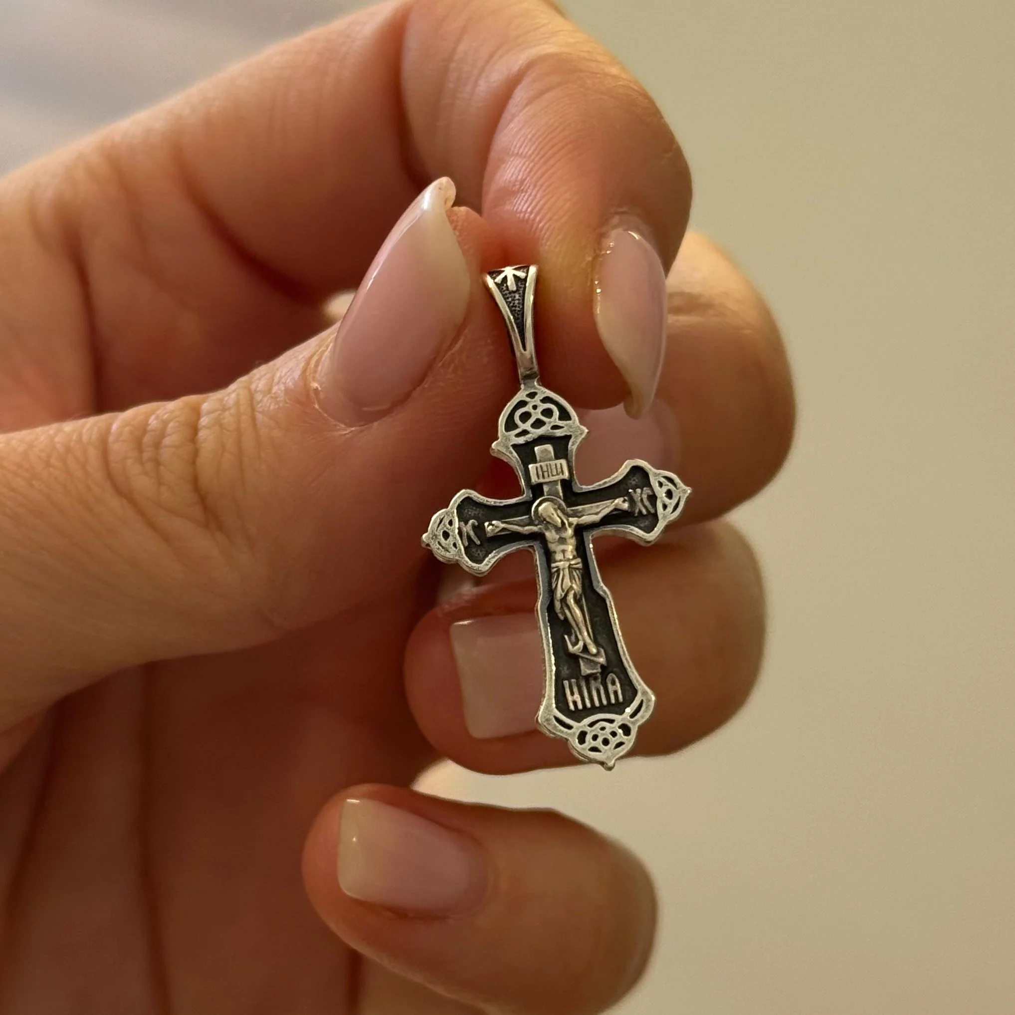 925 Sterling Silver Cross - Image 2