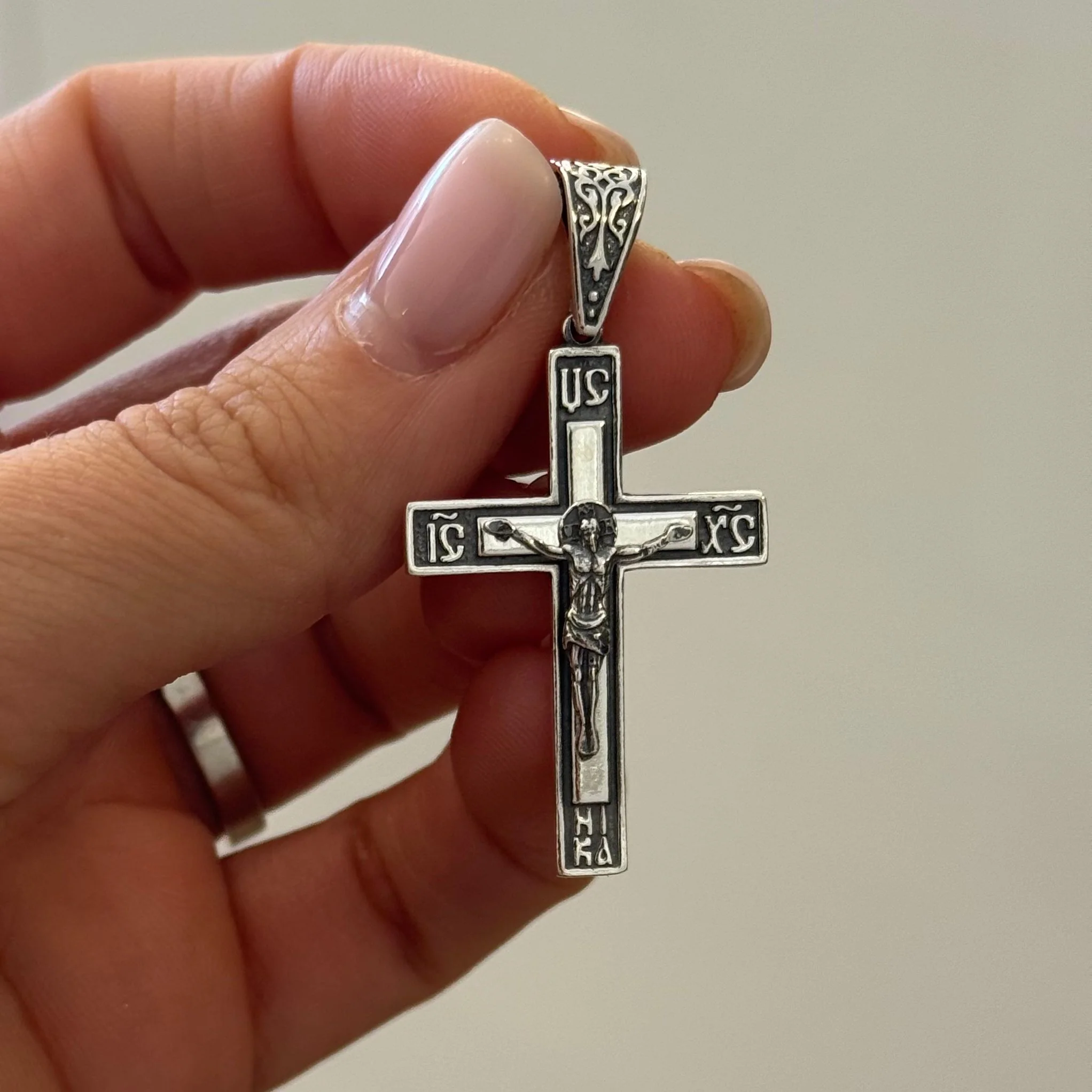 925 Sterling Silver Cross - Image 2