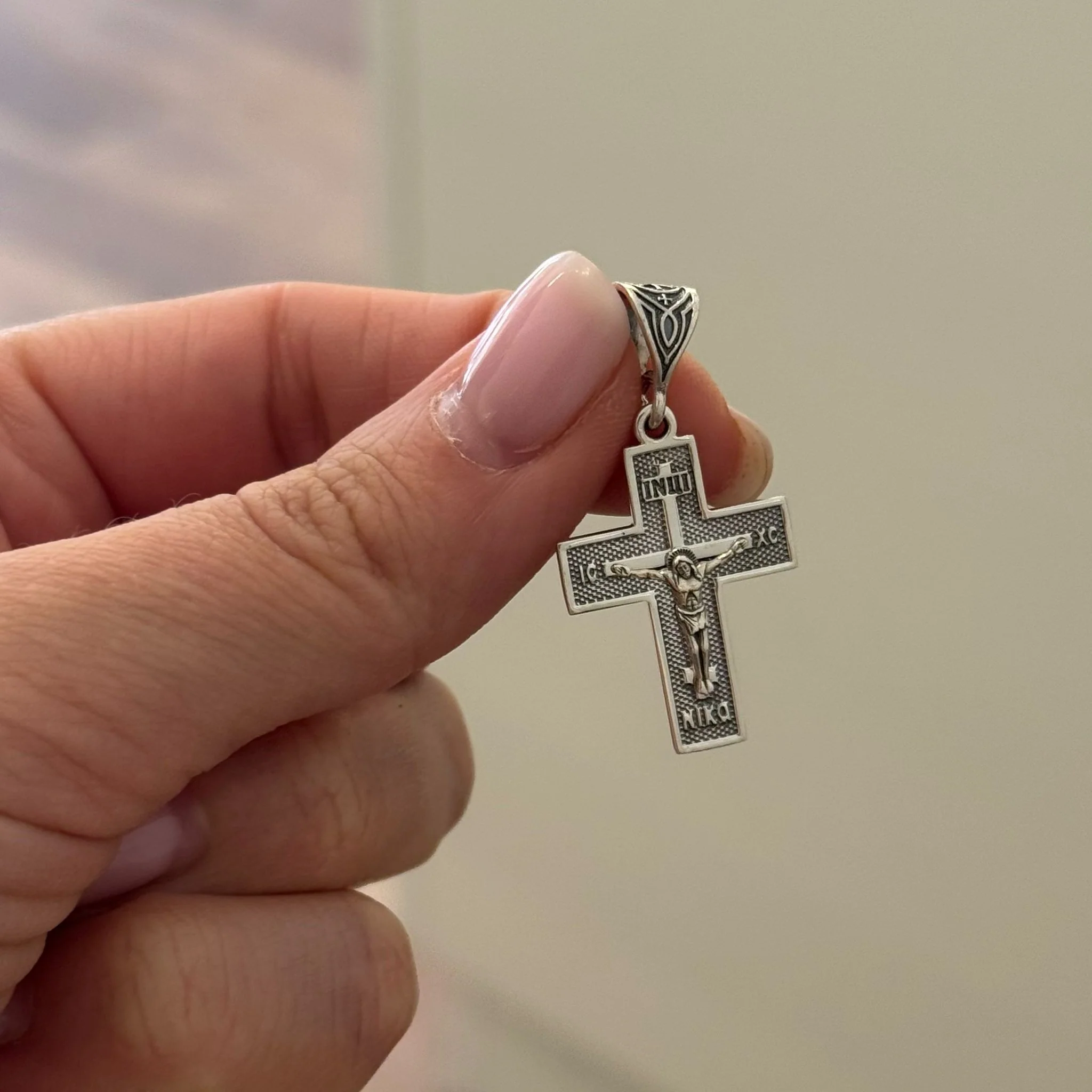 925 Sterling Silver Cross - Image 2
