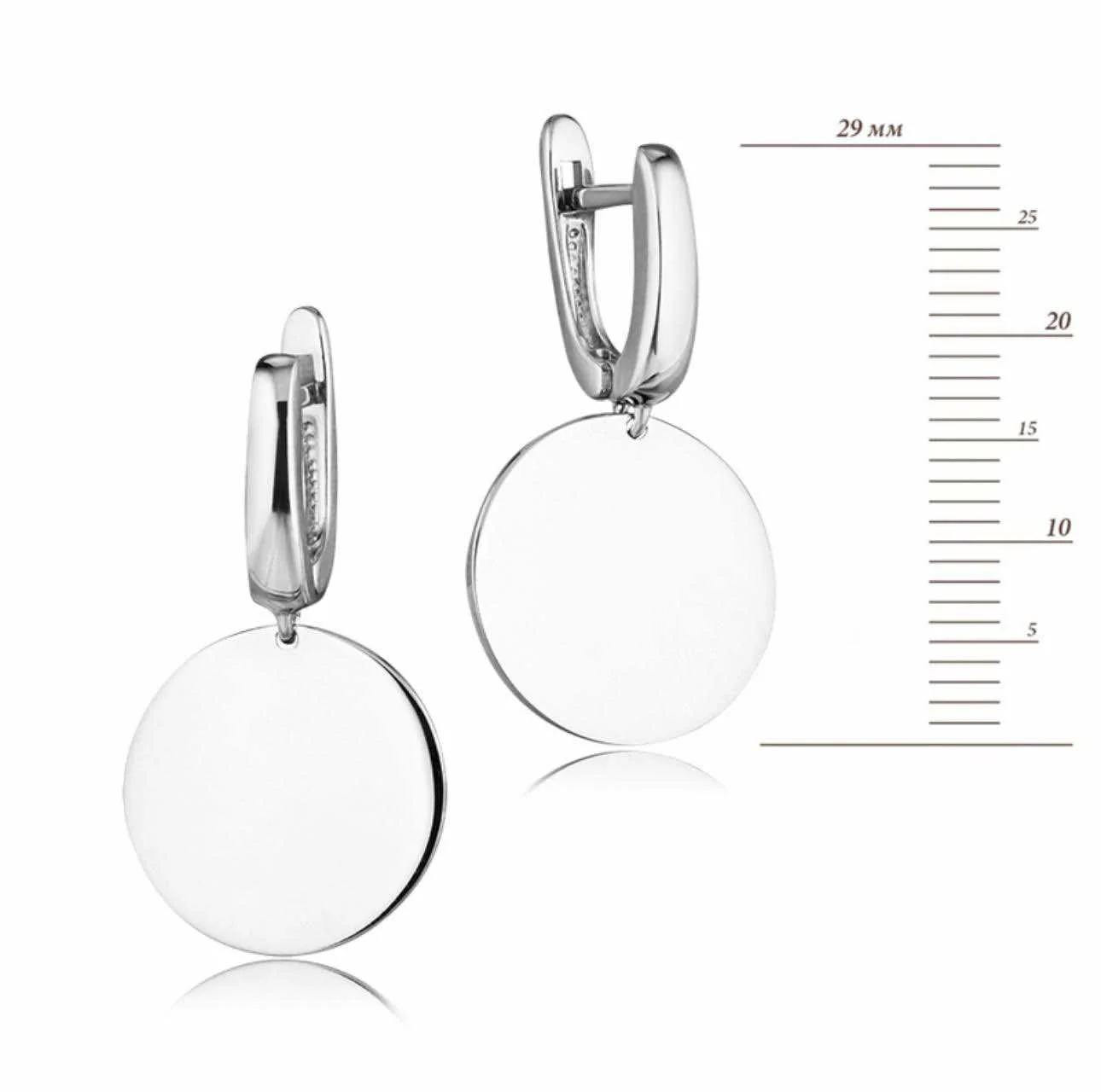 925 Sterling Silver Drop Earrings - Image 2