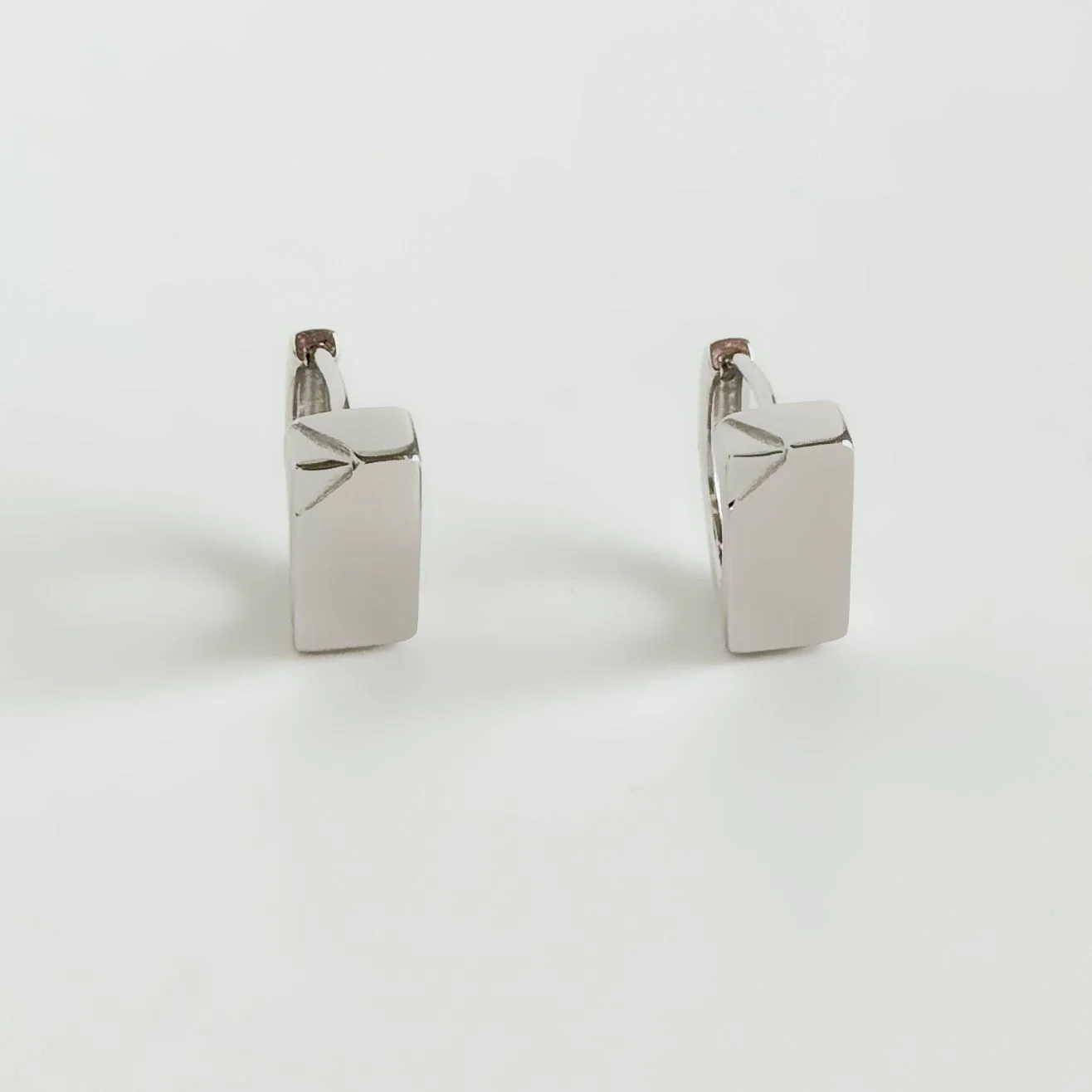 925 Sterling Silver Hoop Earrings - Image 2