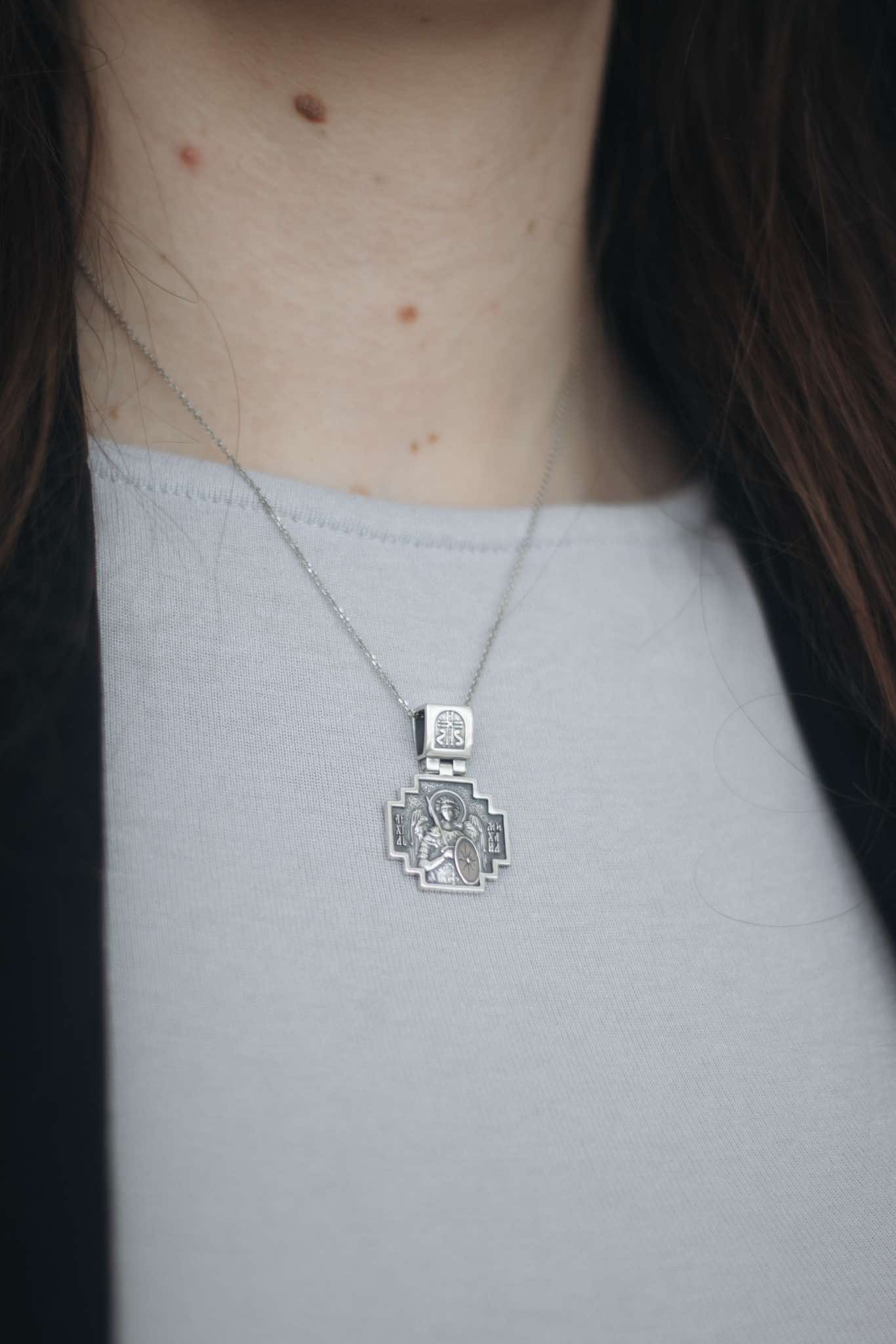 925 Sterling Silver Pendant "Archangel Michael" - Image 3