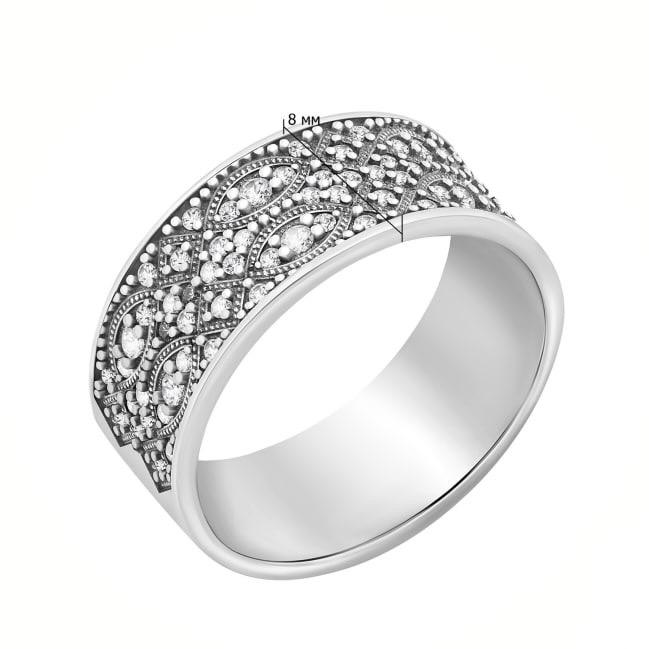 925 Sterling Silver Ring with Cubic Zirconia - Image 2