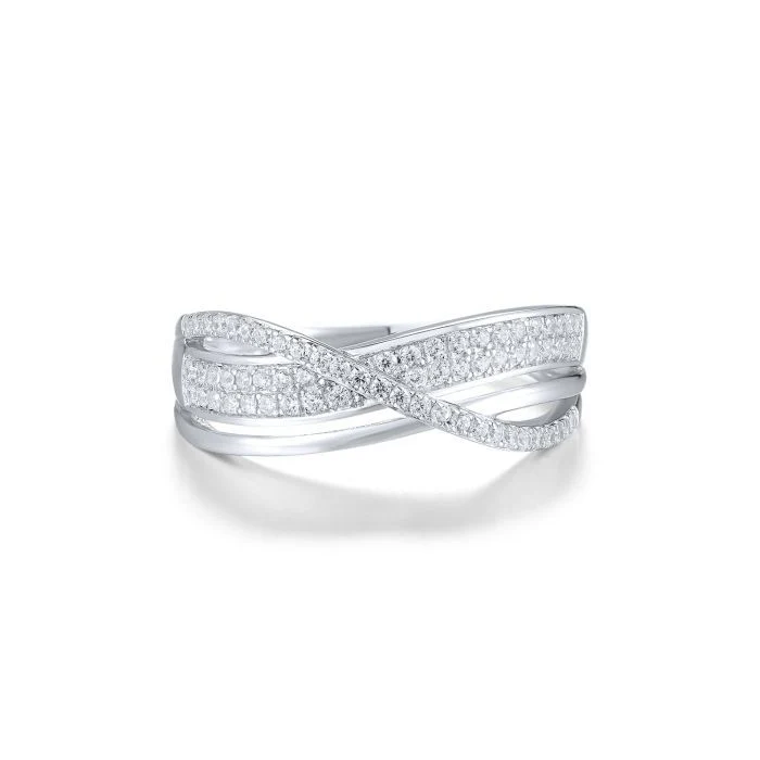 925 Sterling Silver Ring with Cubic Zirconia - Image 2
