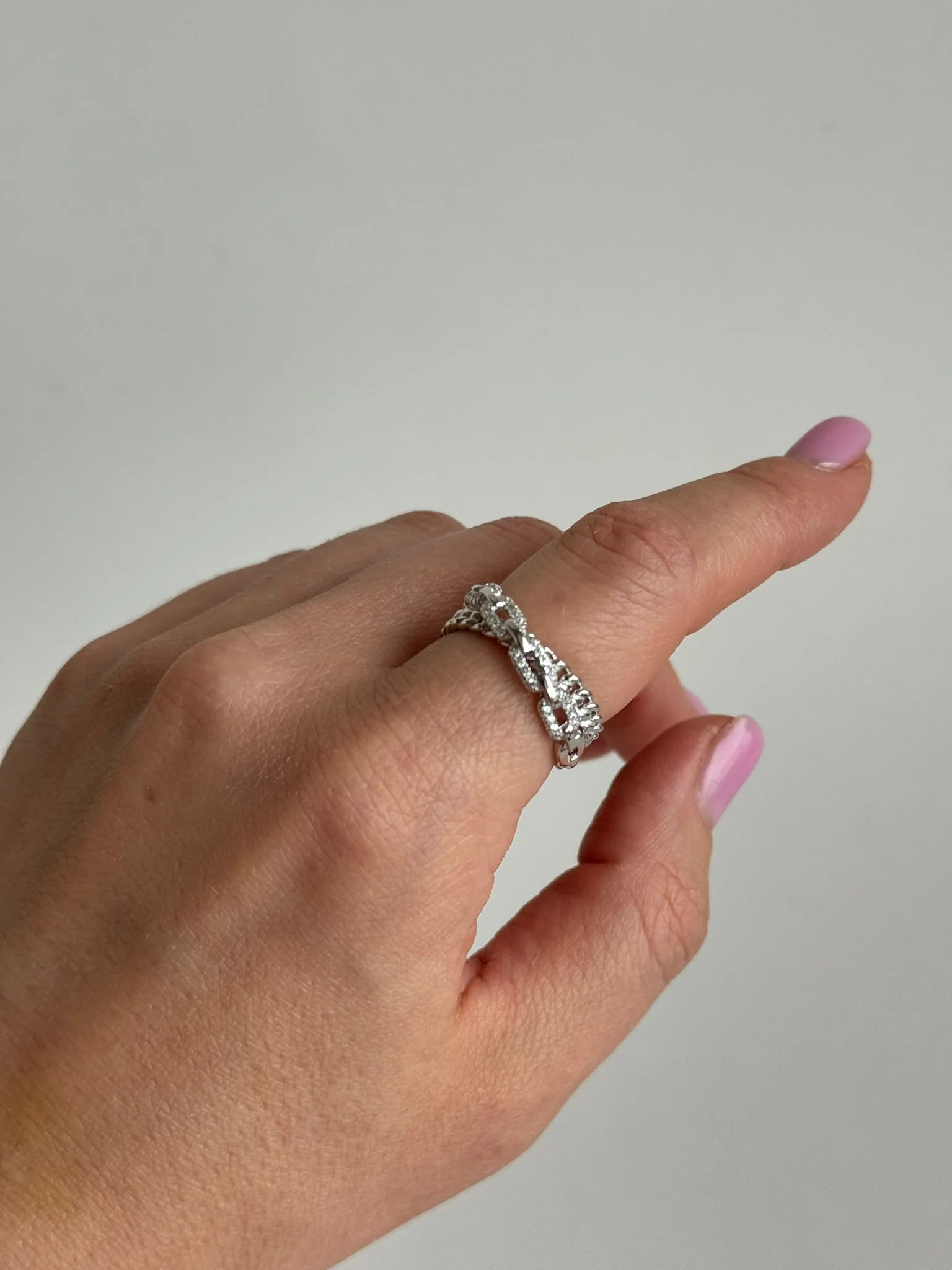 925 Sterling Silver Ring with Cubic Zirconia - Image 2
