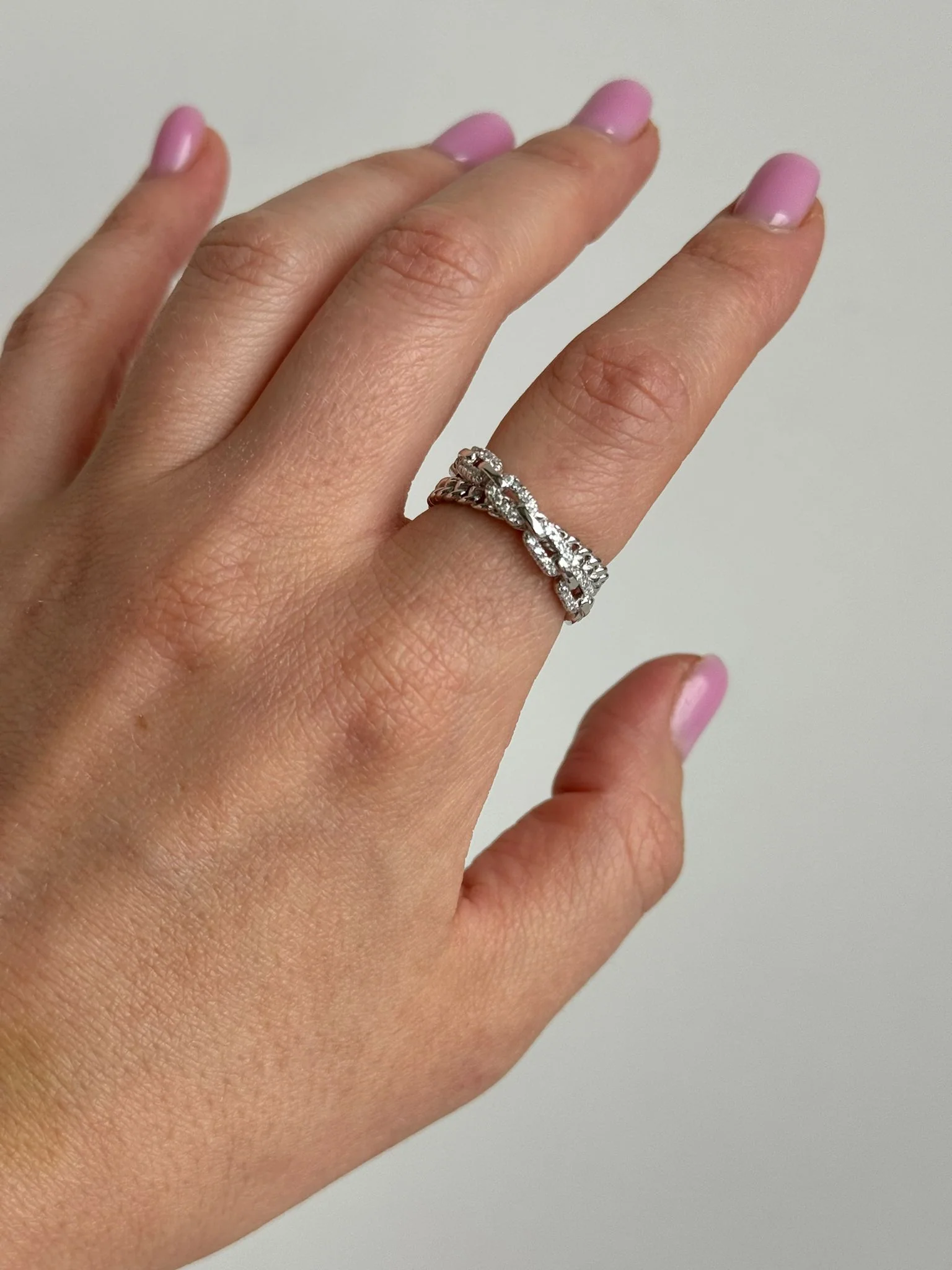 925 Sterling Silver Ring with Cubic Zirconia - Image 6