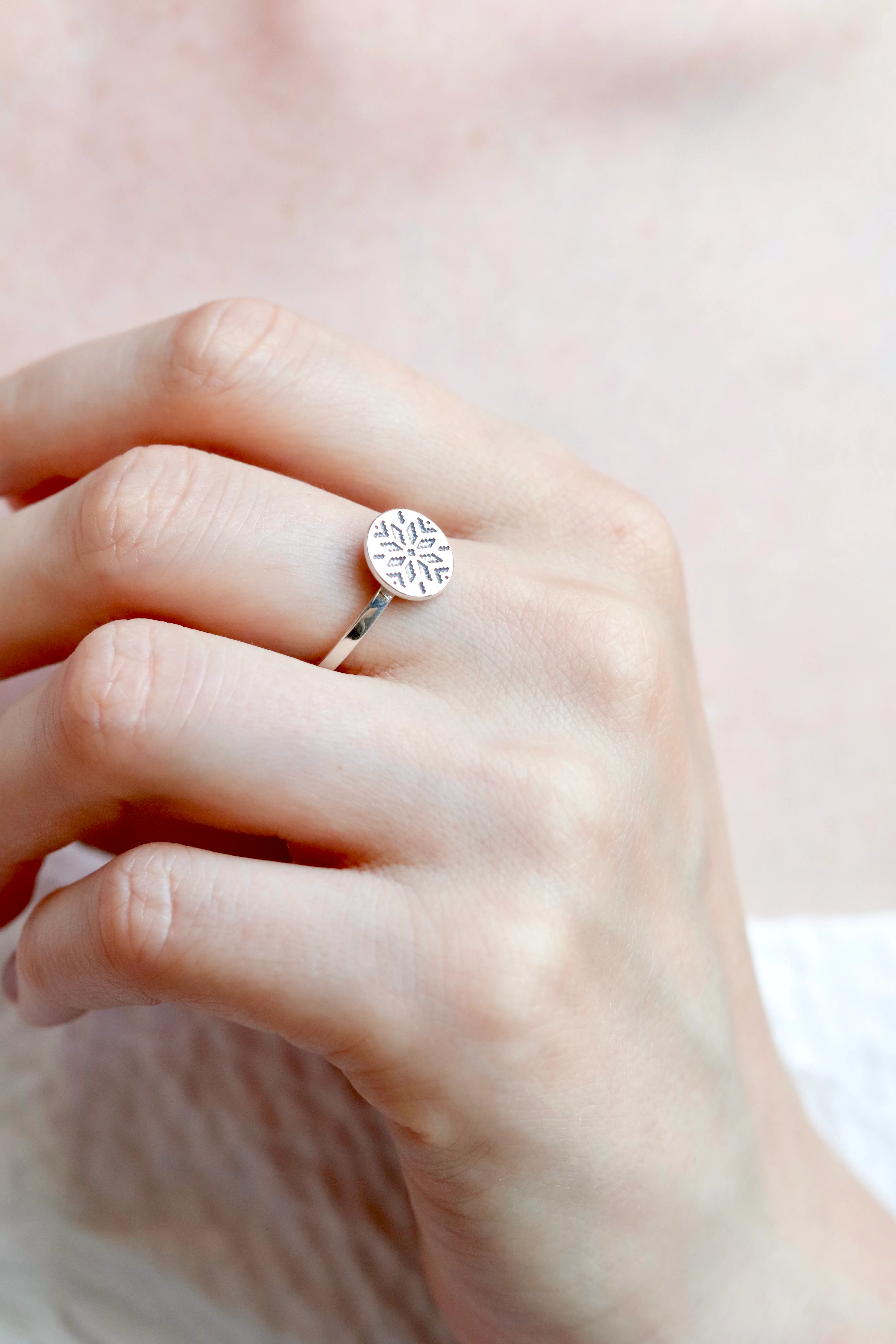 925 Sterling Silver Vyshyvanka Ring - Image 3