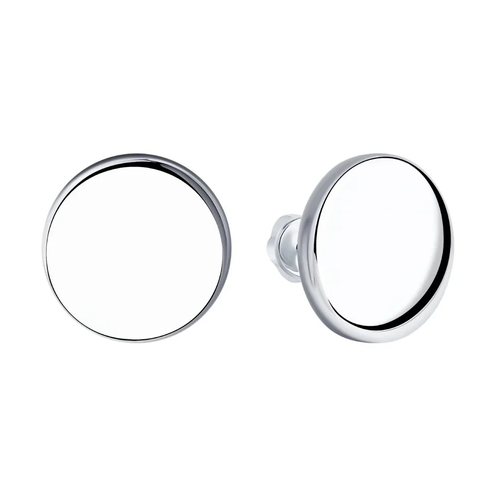 925 Sterling Silver Stud Earrings - Image 2