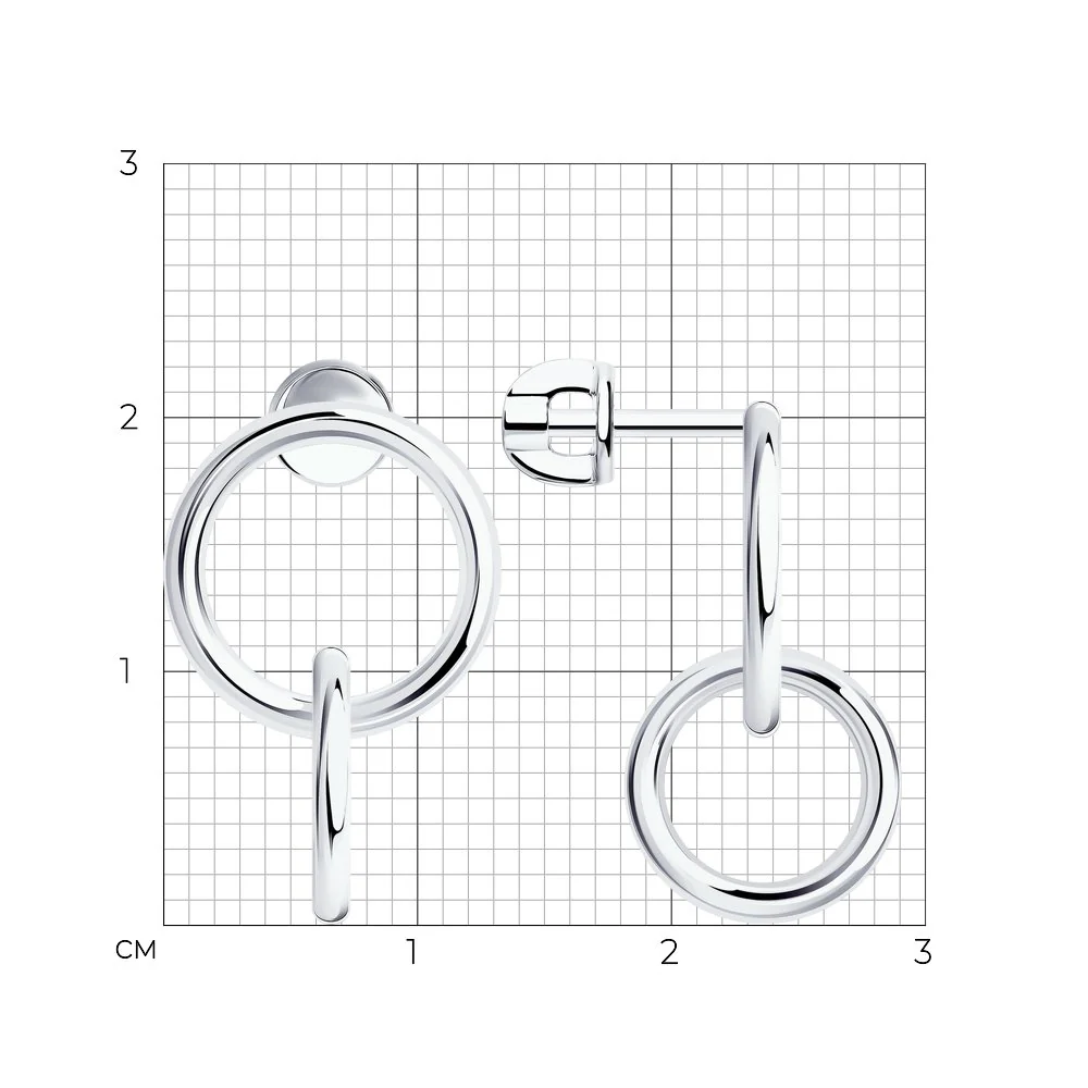 925 Sterling Silver Earrings - Image 2