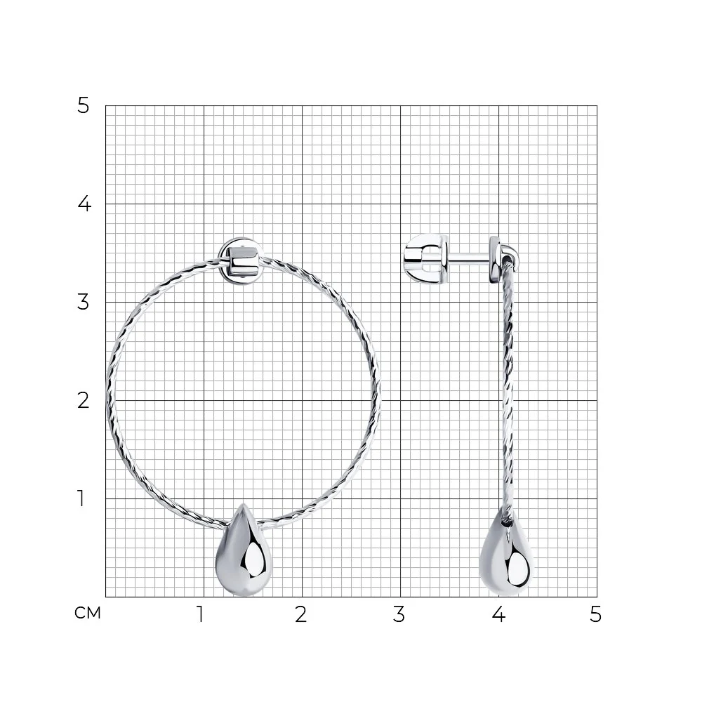 925 Sterling Silver Earrings - Image 2