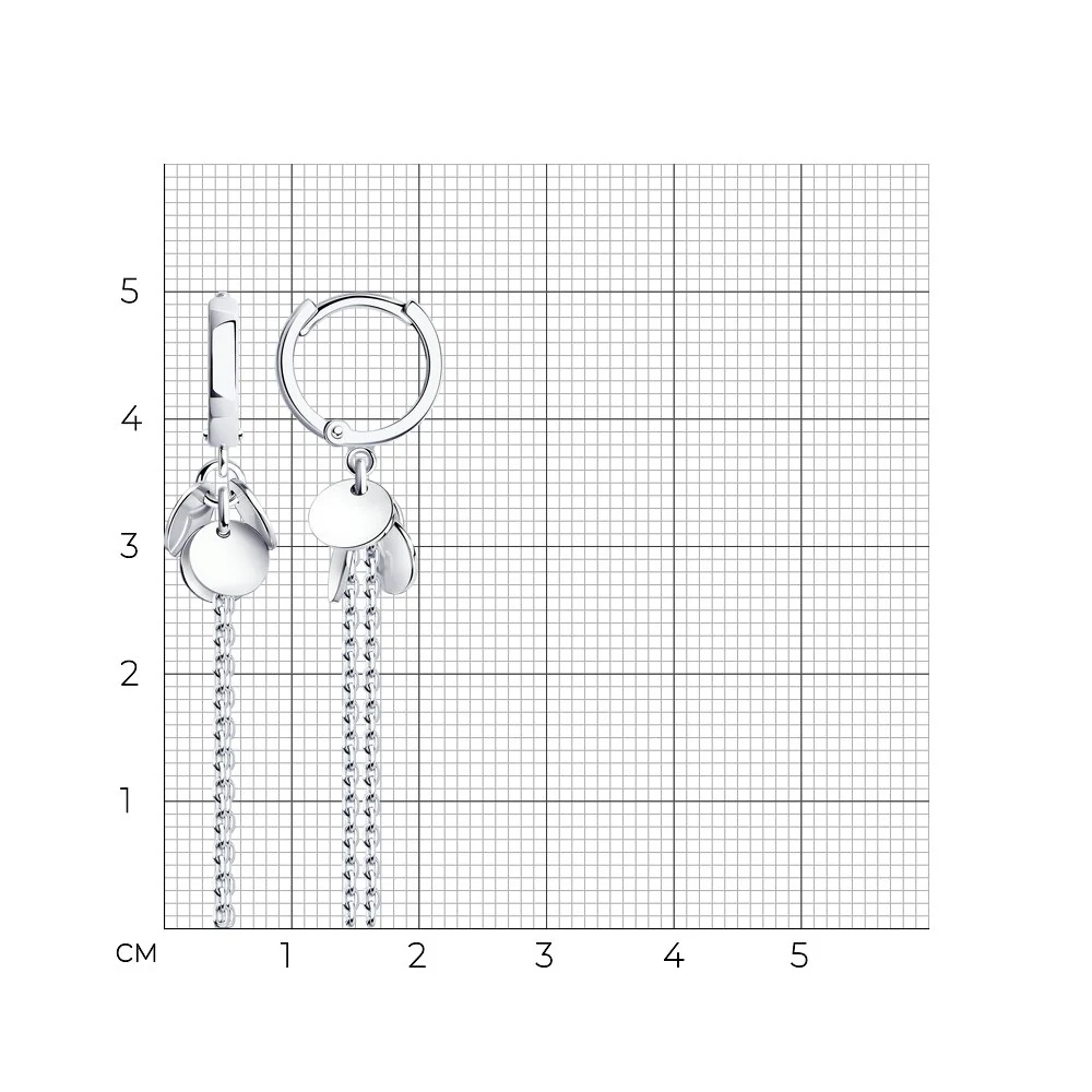 925 Sterling Silver Drop Earrings - Image 2