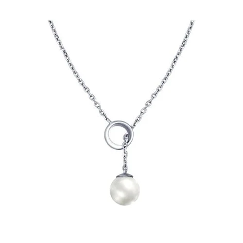 925 Sterling Silver Necklace with Pearl