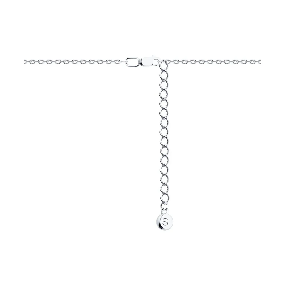 925 Sterling Silver Necklace with Cubic Zirconia - Image 2