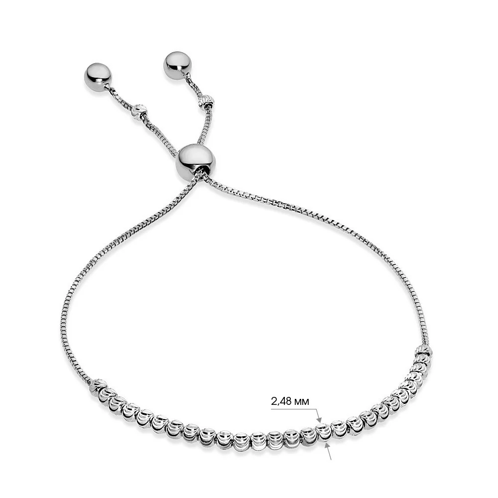 Bracelet in 14K/585 White Gold - Image 3