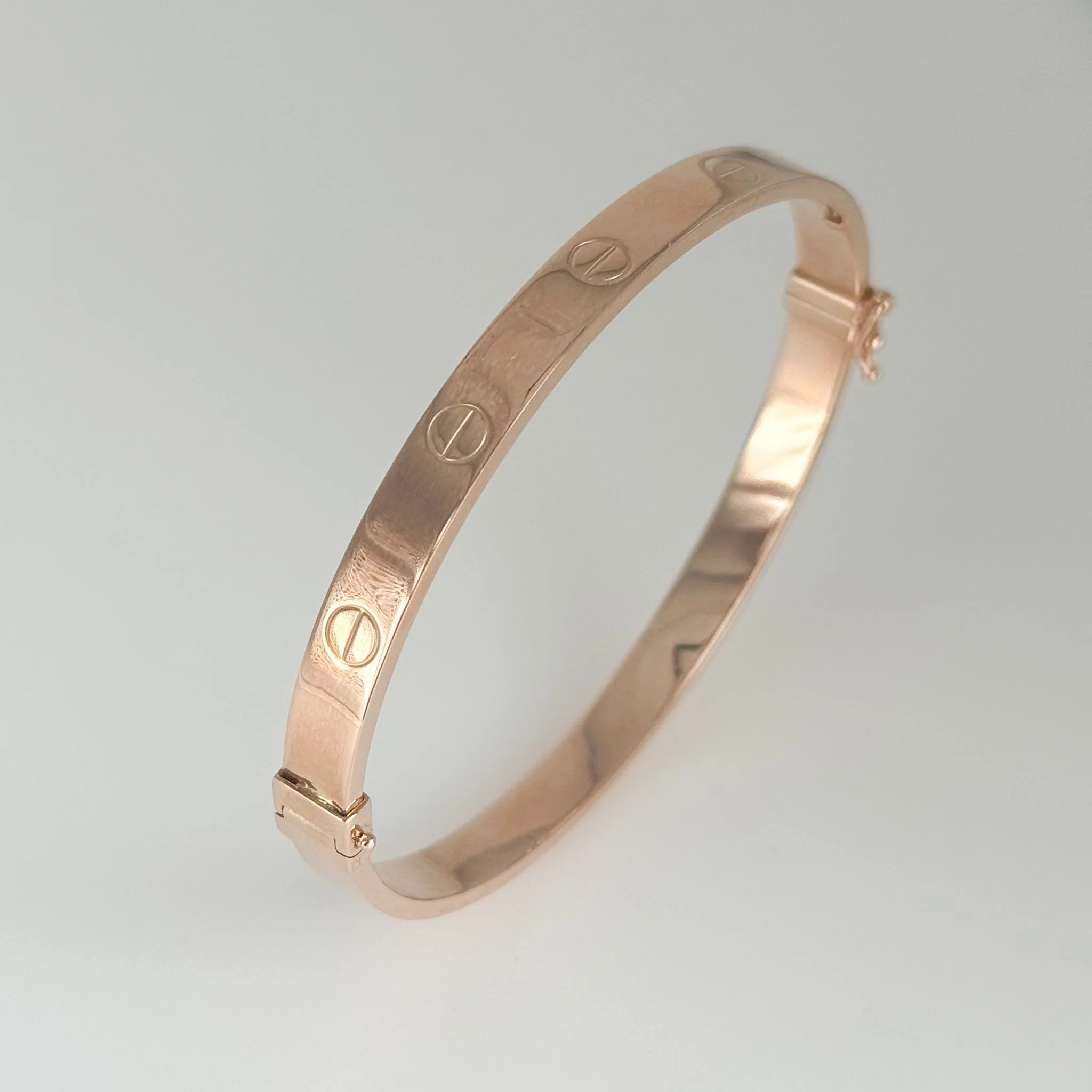 Bangle Bracelet in 14K/585 Rose Gold - Image 3