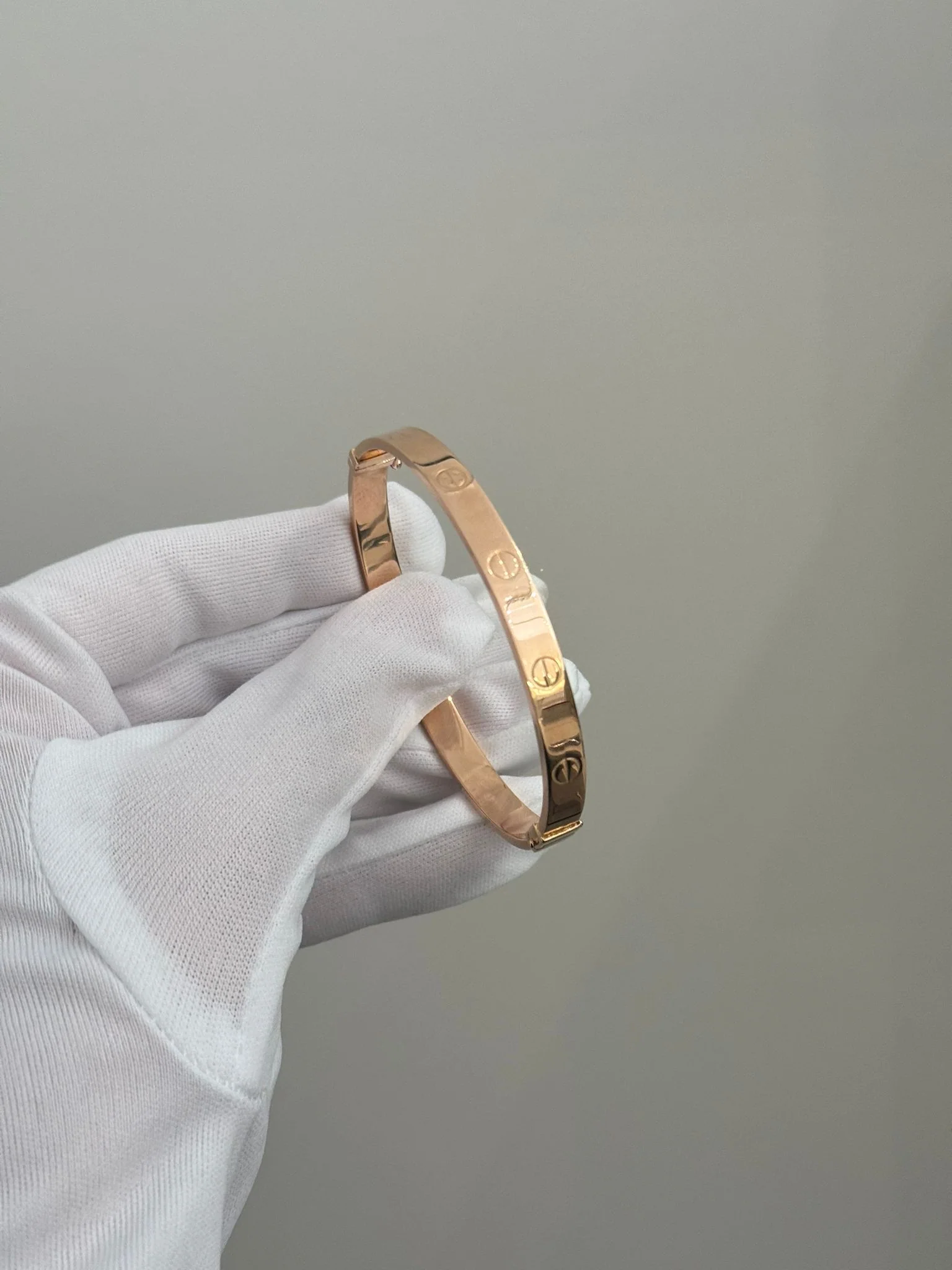 Bangle Bracelet in 14K/585 Rose Gold - Image 4