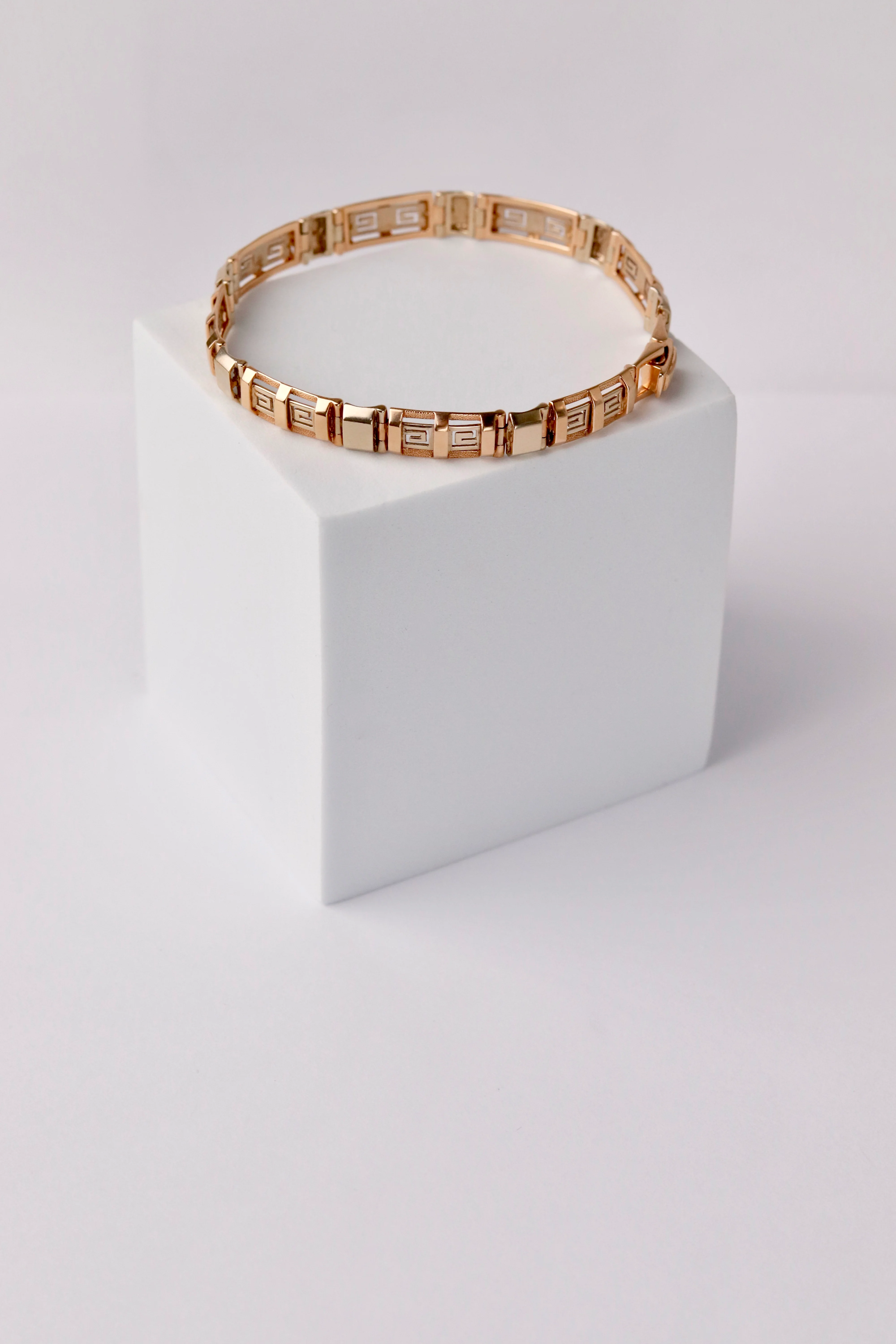Bracelet in 14K/585 Rose and White Gold - Image 5