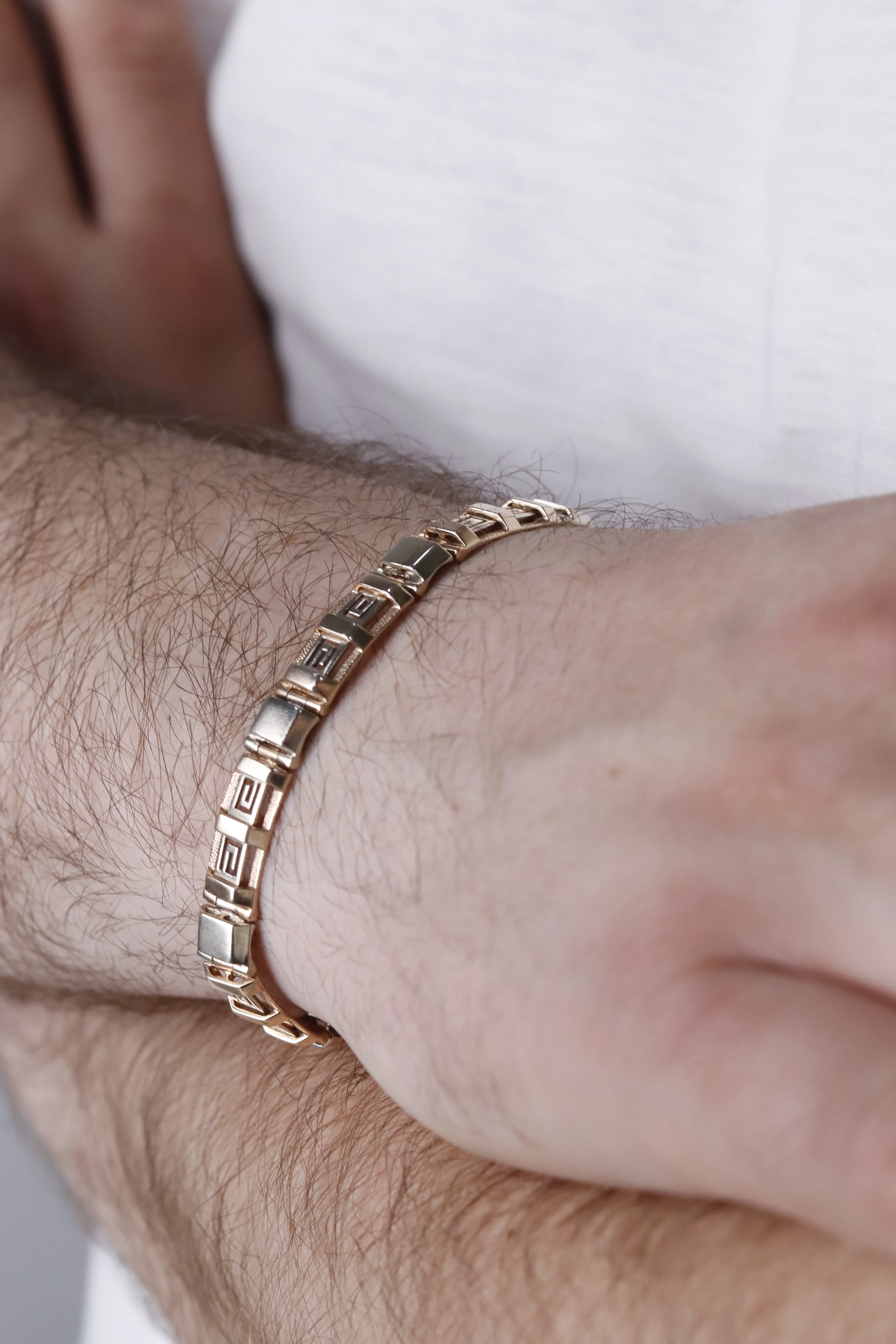 Bracelet in 14K/585 Rose and White Gold - Image 7