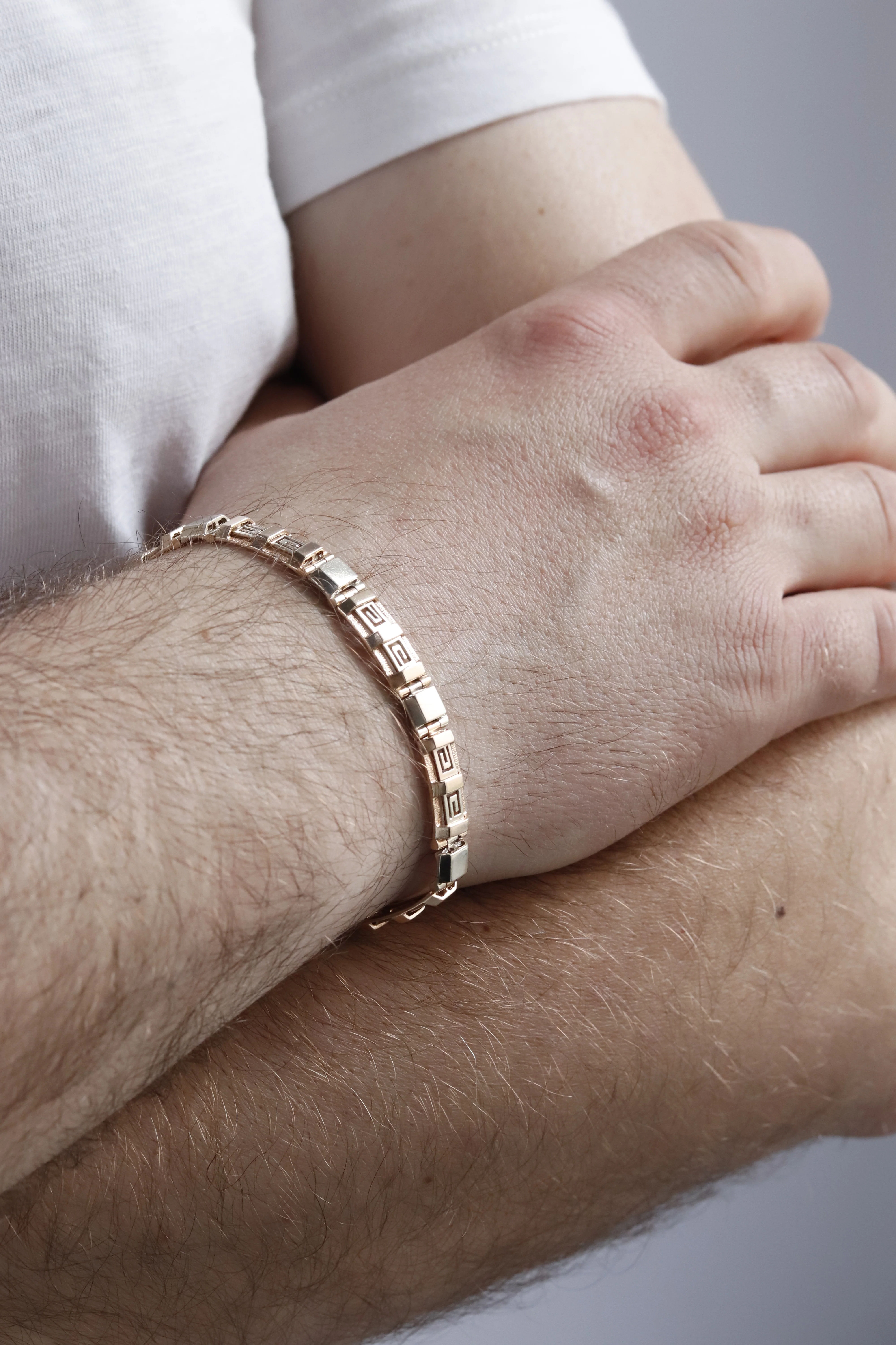 Bracelet in 14K/585 Rose and White Gold - Image 9