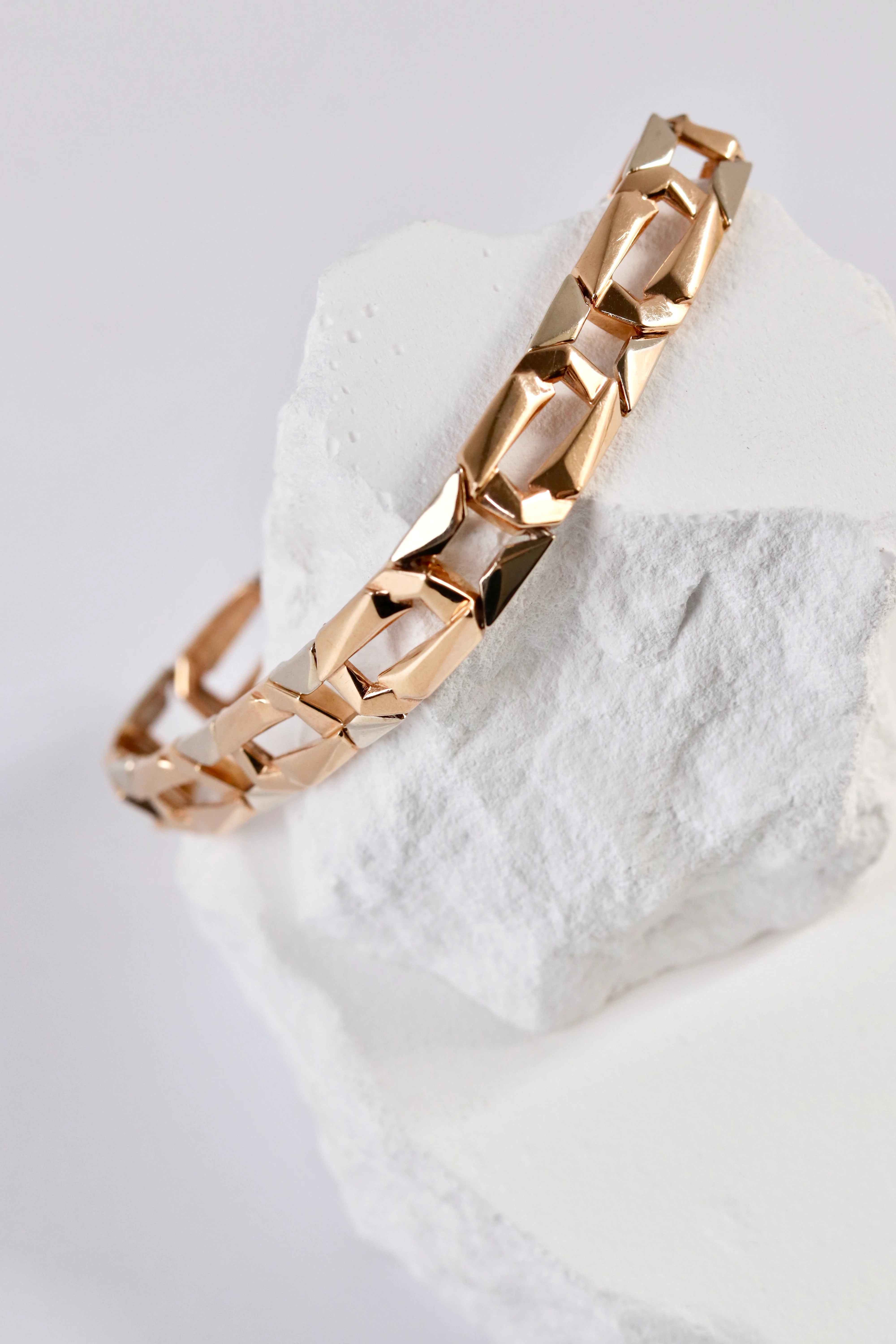 Bracelet in 14K/585 Rose and White Gold - Image 4