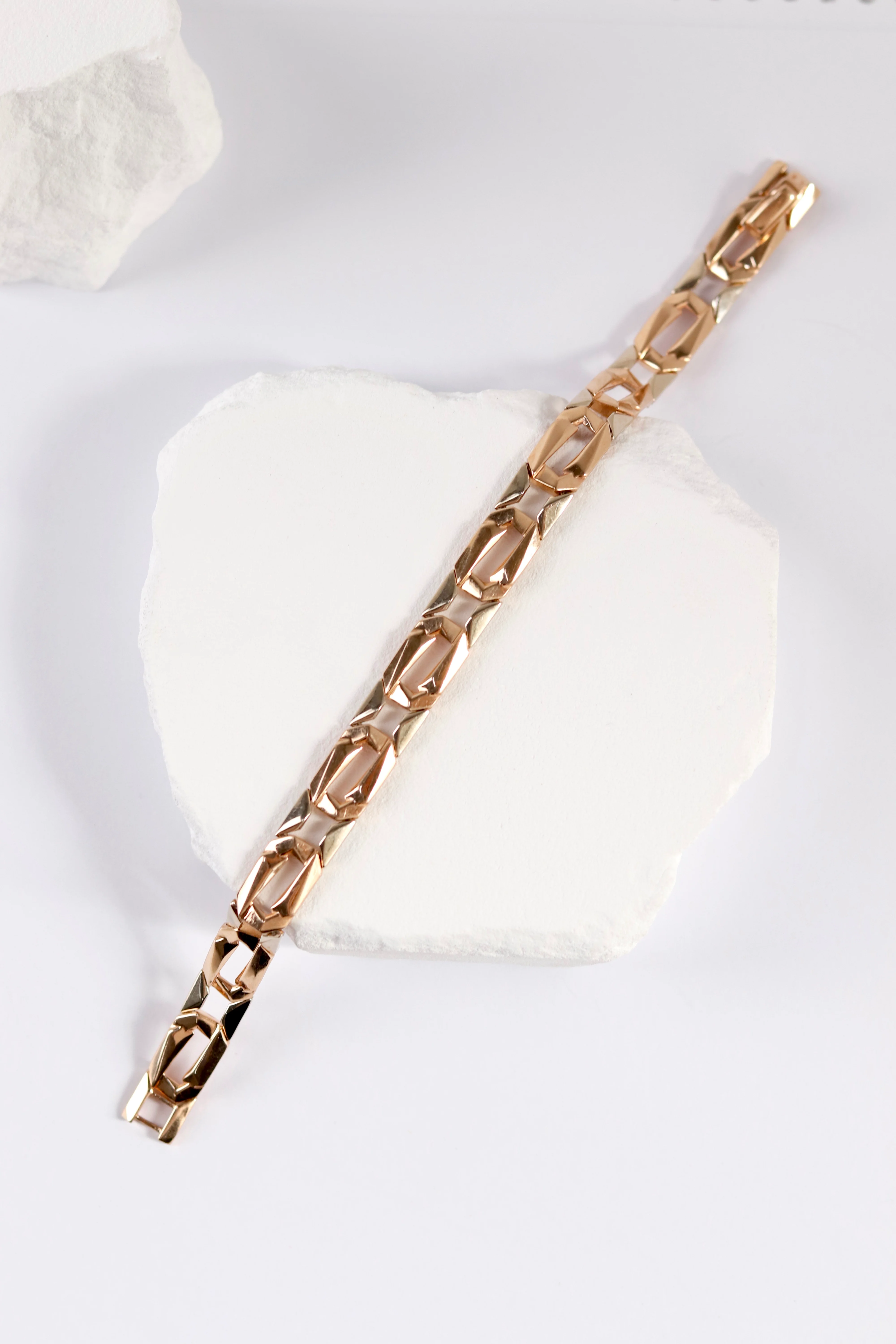 Bracelet in 14K/585 Rose and White Gold - Image 6