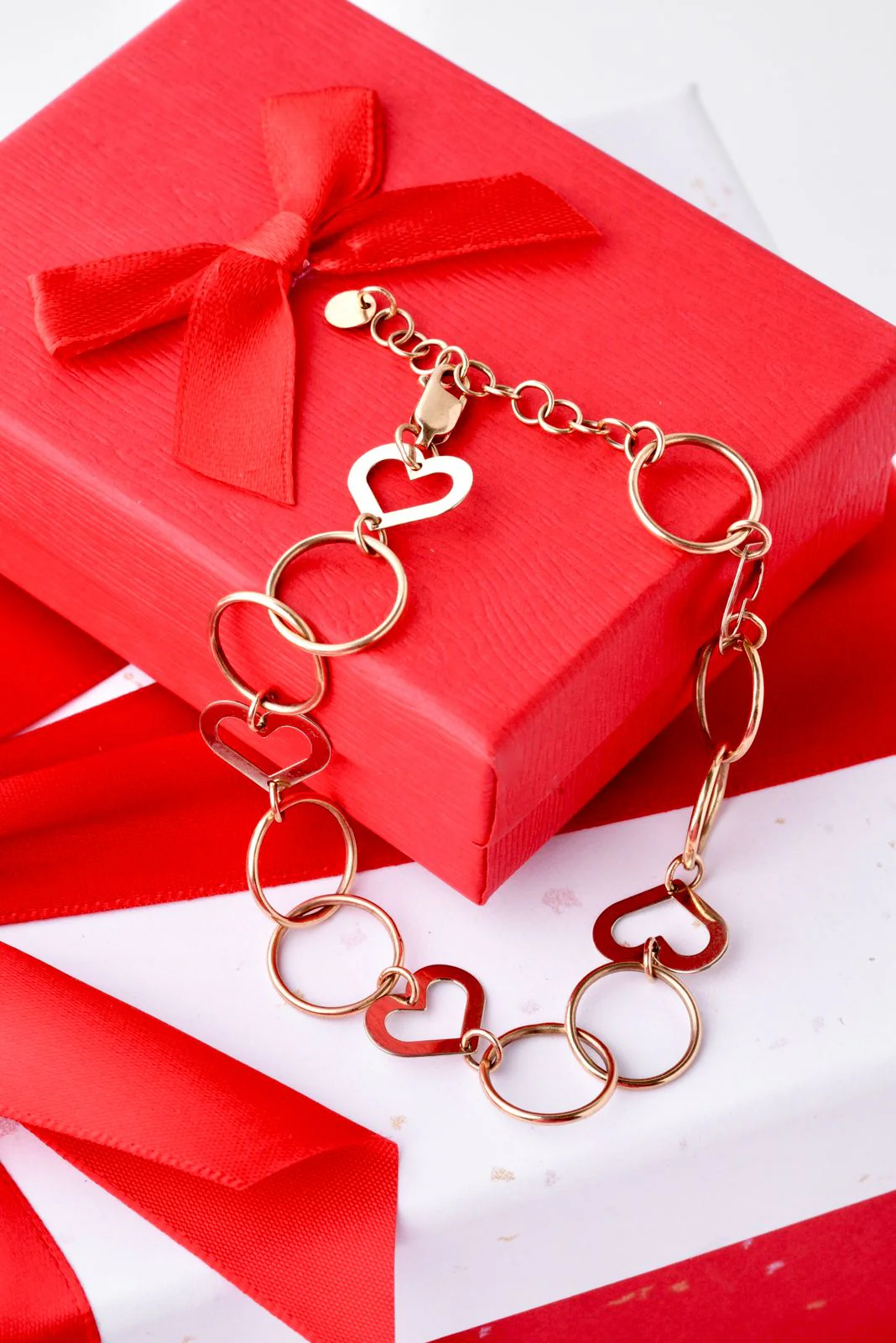 Bracelet in 14K/585 Rose and White Gold - Image 7