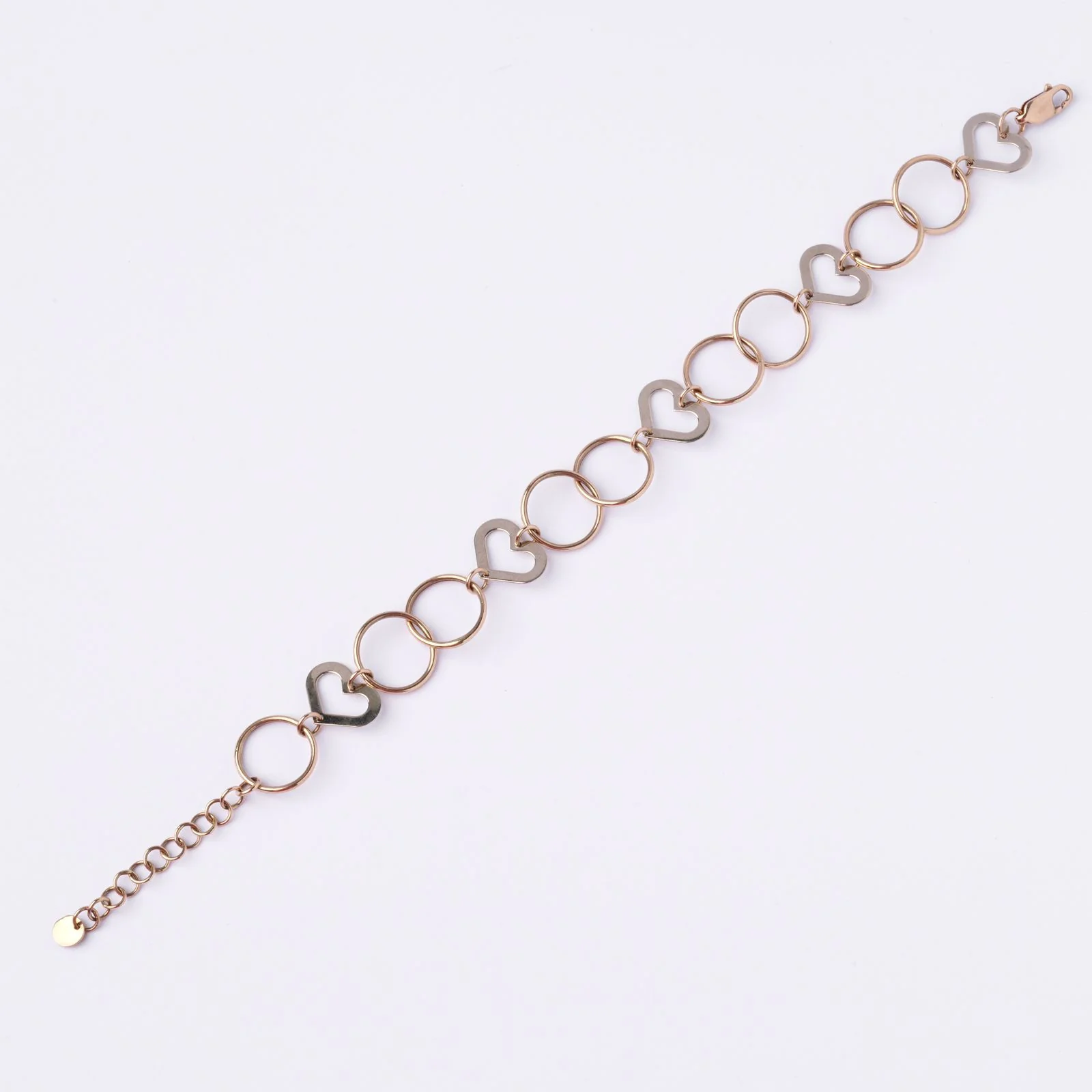 Bracelet in 14K/585 Rose and White Gold - Image 9