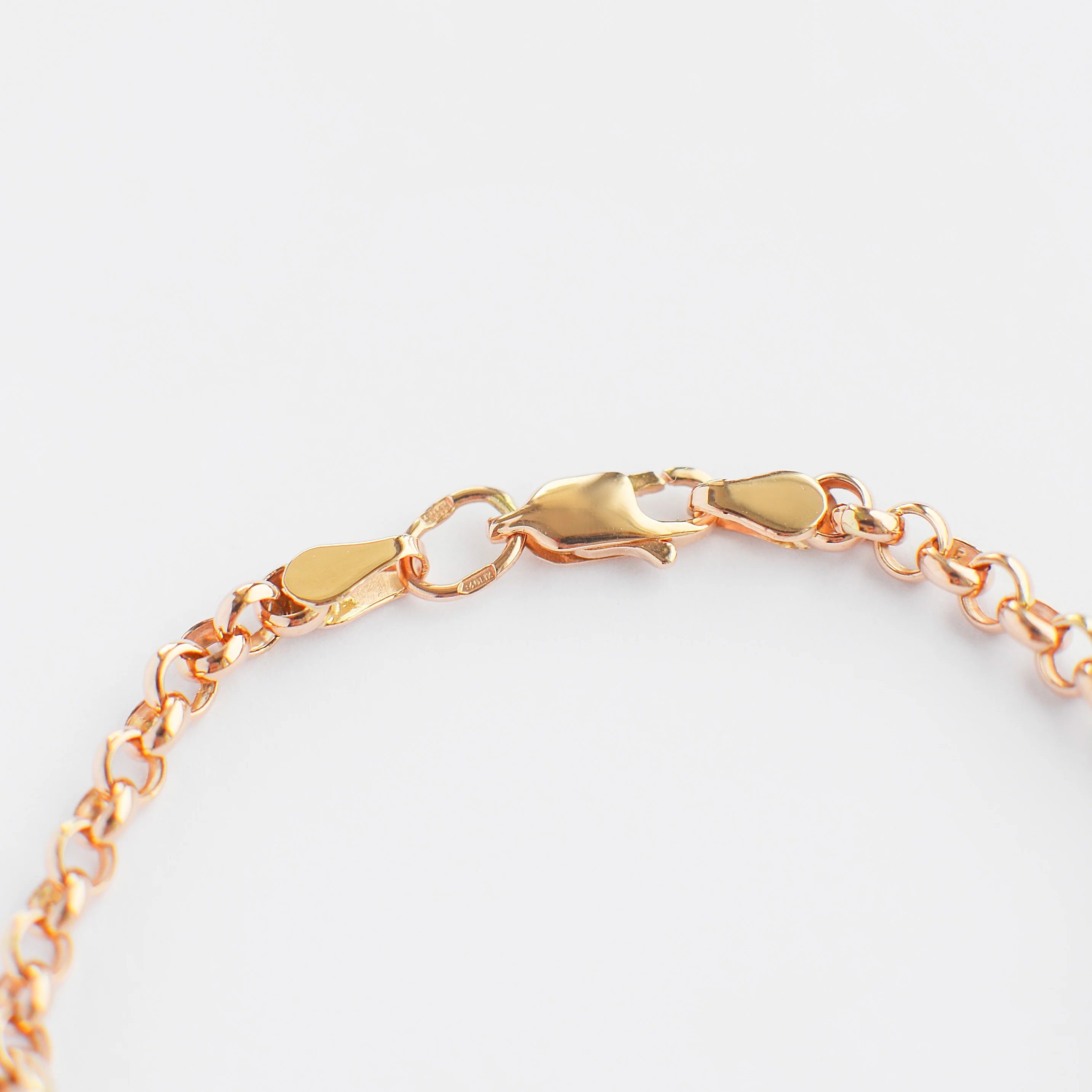 Bracelet in 14K/585 Rose Gold with Cubic Zirconia - Image 3