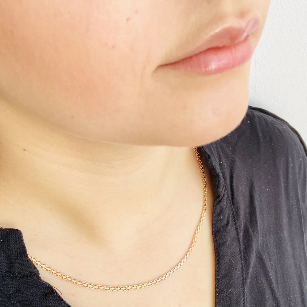 Chain in 14K/585 Rose Gold - Image 4