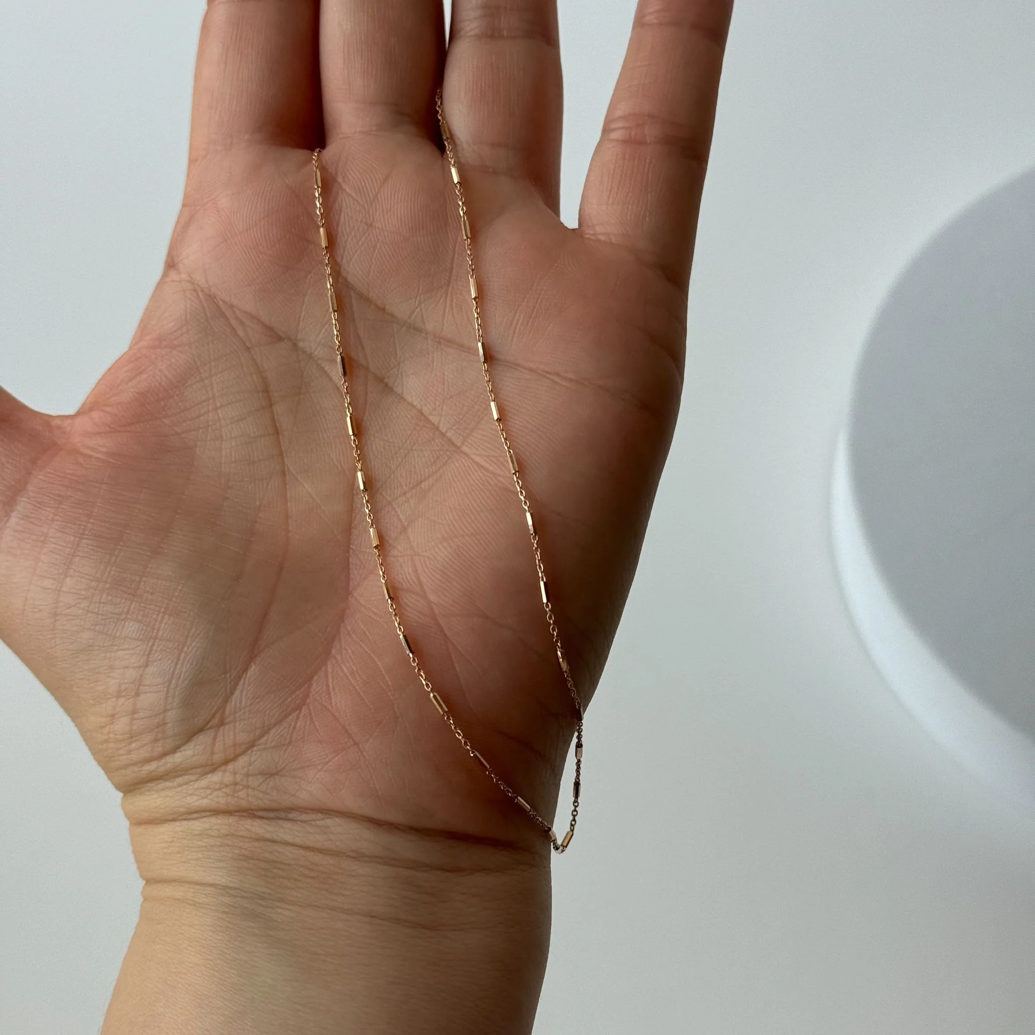 Chain in 14K/585 Rose Gold - Image 2