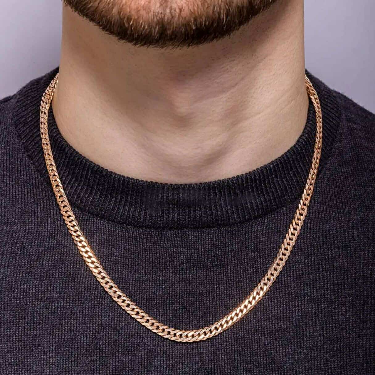 Chain in 14K/585 Rose Gold - Image 2