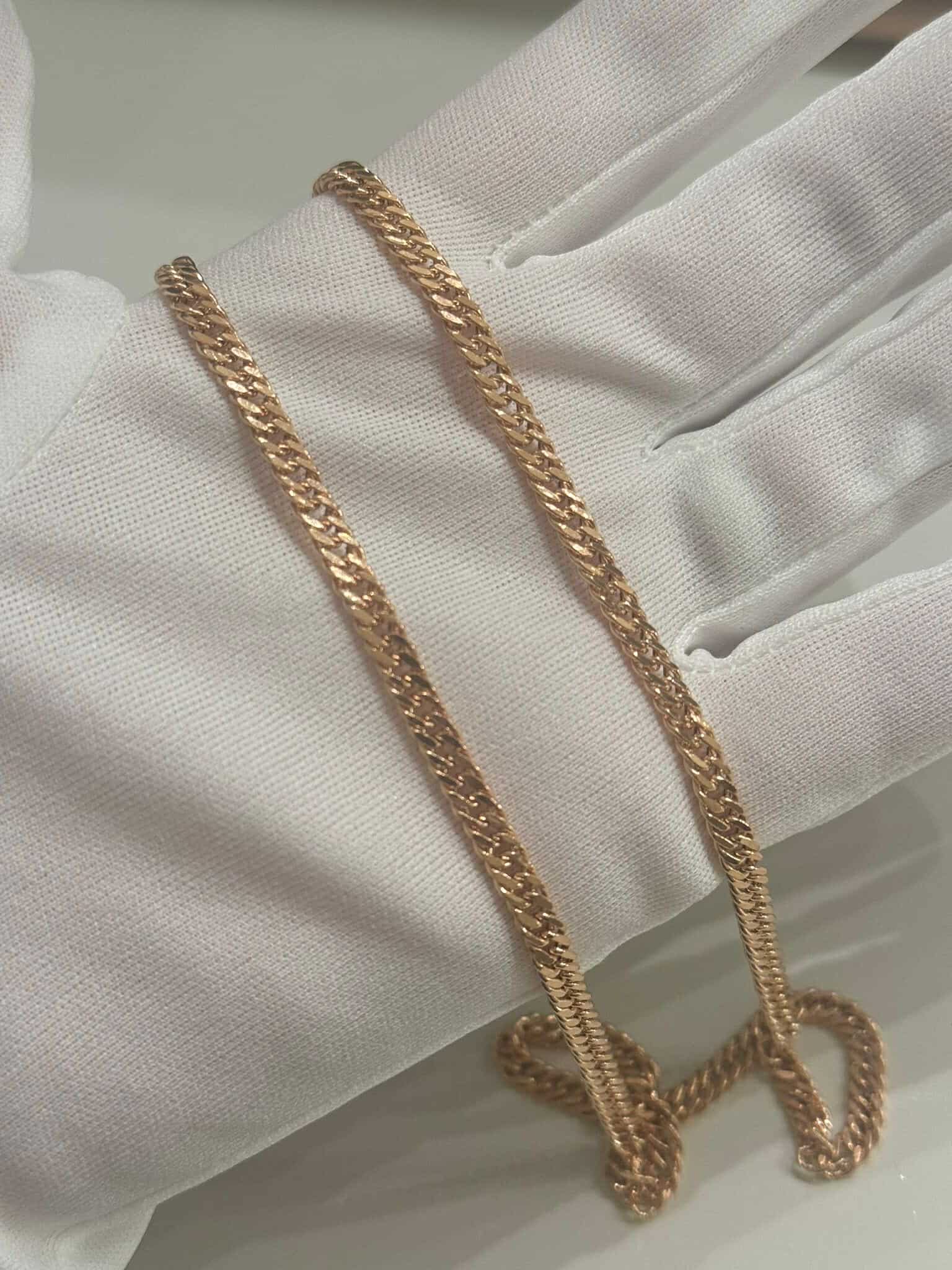 Chain in 14K/585 Rose Gold - Image 3