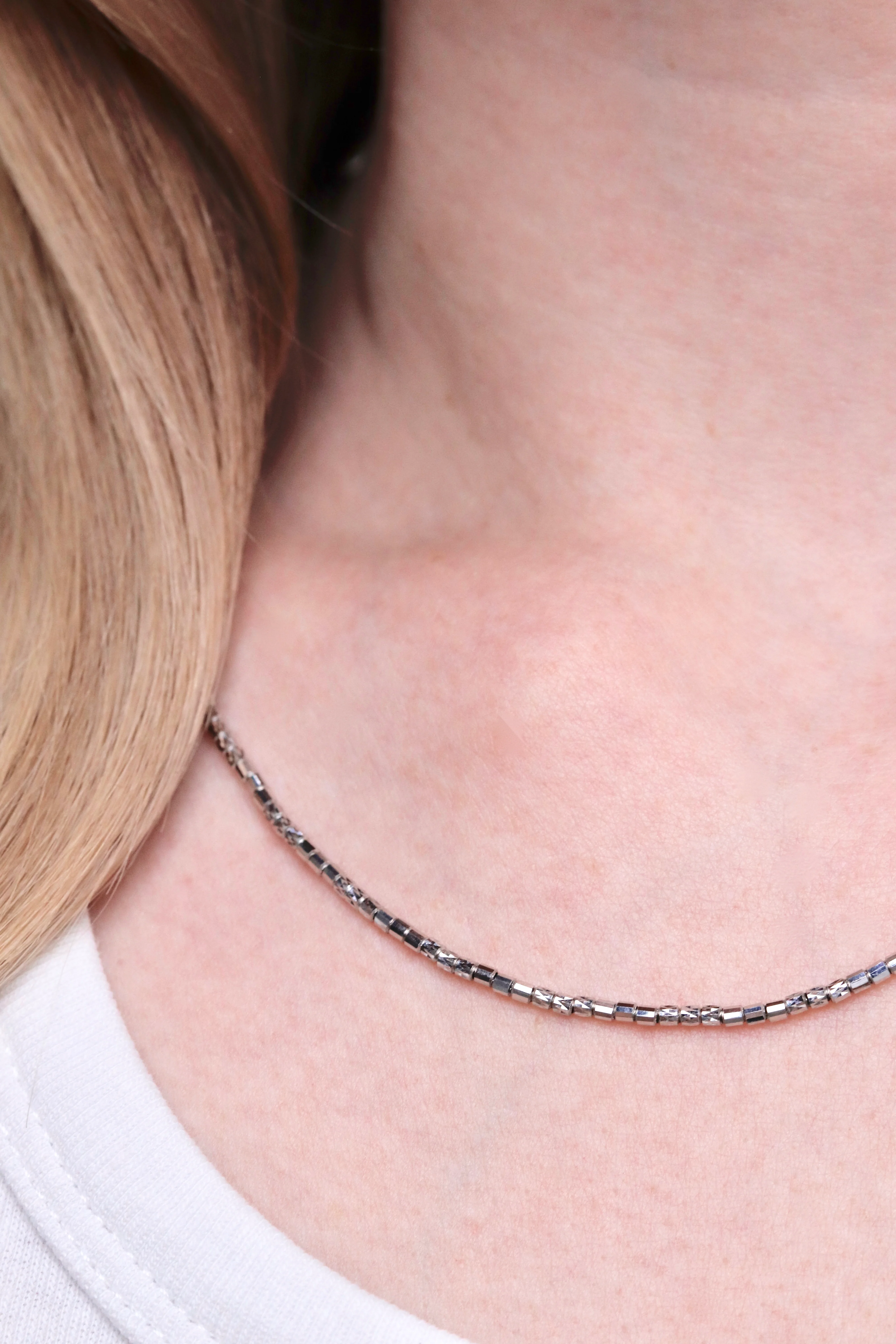 Necklace in 14K/585 White Gold - Image 4