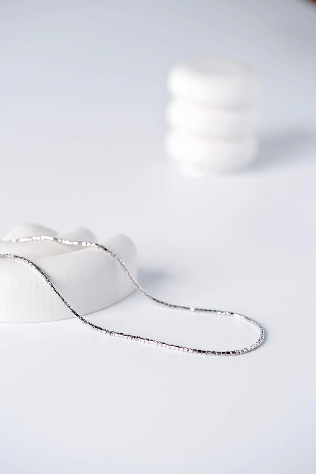 Necklace in 14K/585 White Gold - Image 6