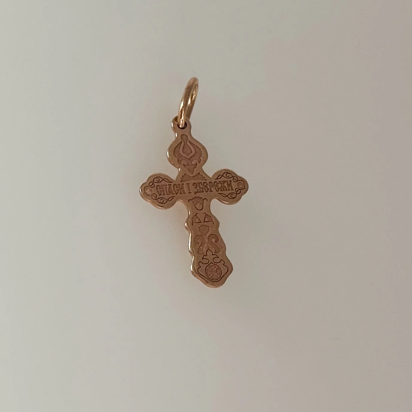 Cross in 14K/585 Rose Gold - Image 2