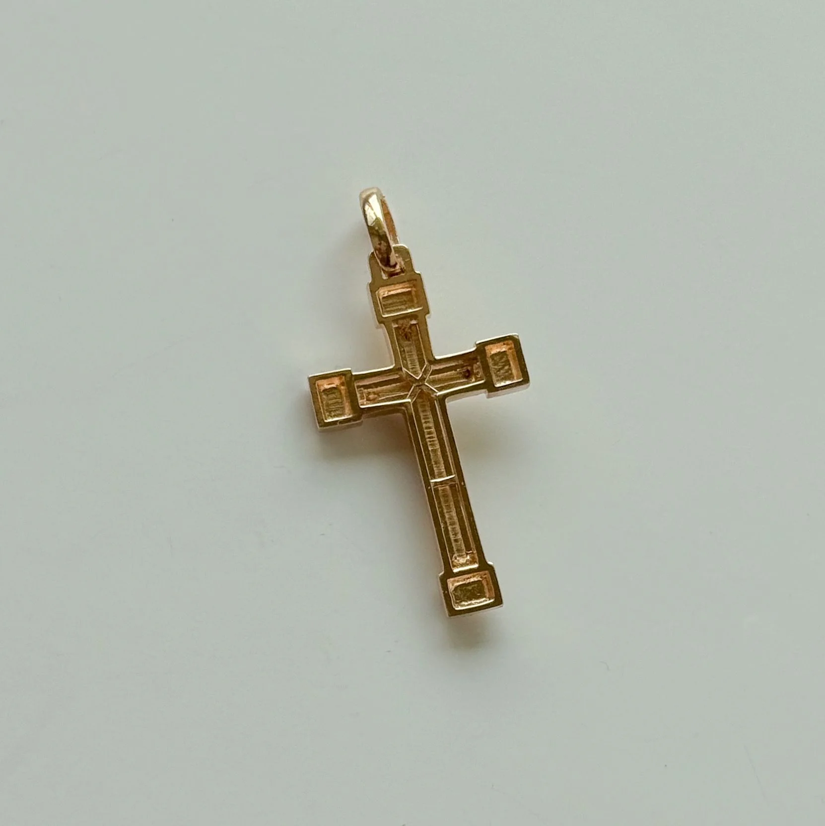 Cross in 14K/585 Rose Gold - Image 2