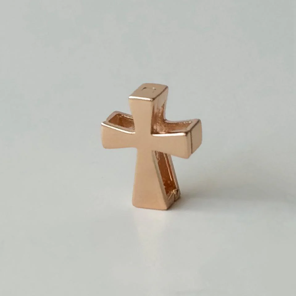 Cross in 14K/585 Rose Gold - Image 5