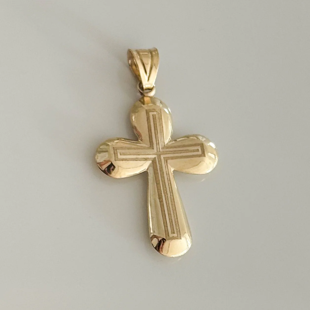Cross in 14K/585 Yellow Gold - Image 2