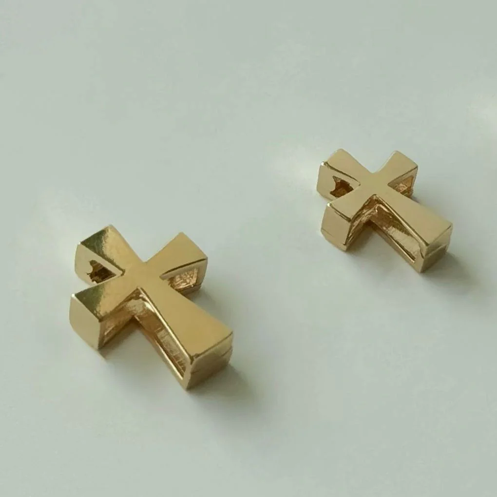 Cross in 14K/585 Yellow Gold - Image 3
