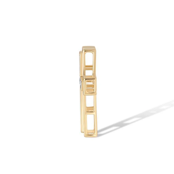 Cross in 14K/585 Yellow Gold with Diamonds - Image 4