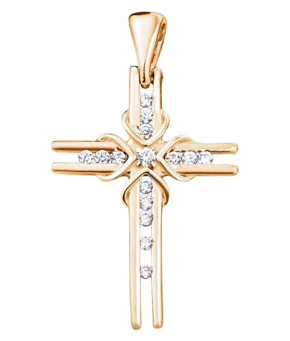 Cross in 14K/585 Yellow Gold