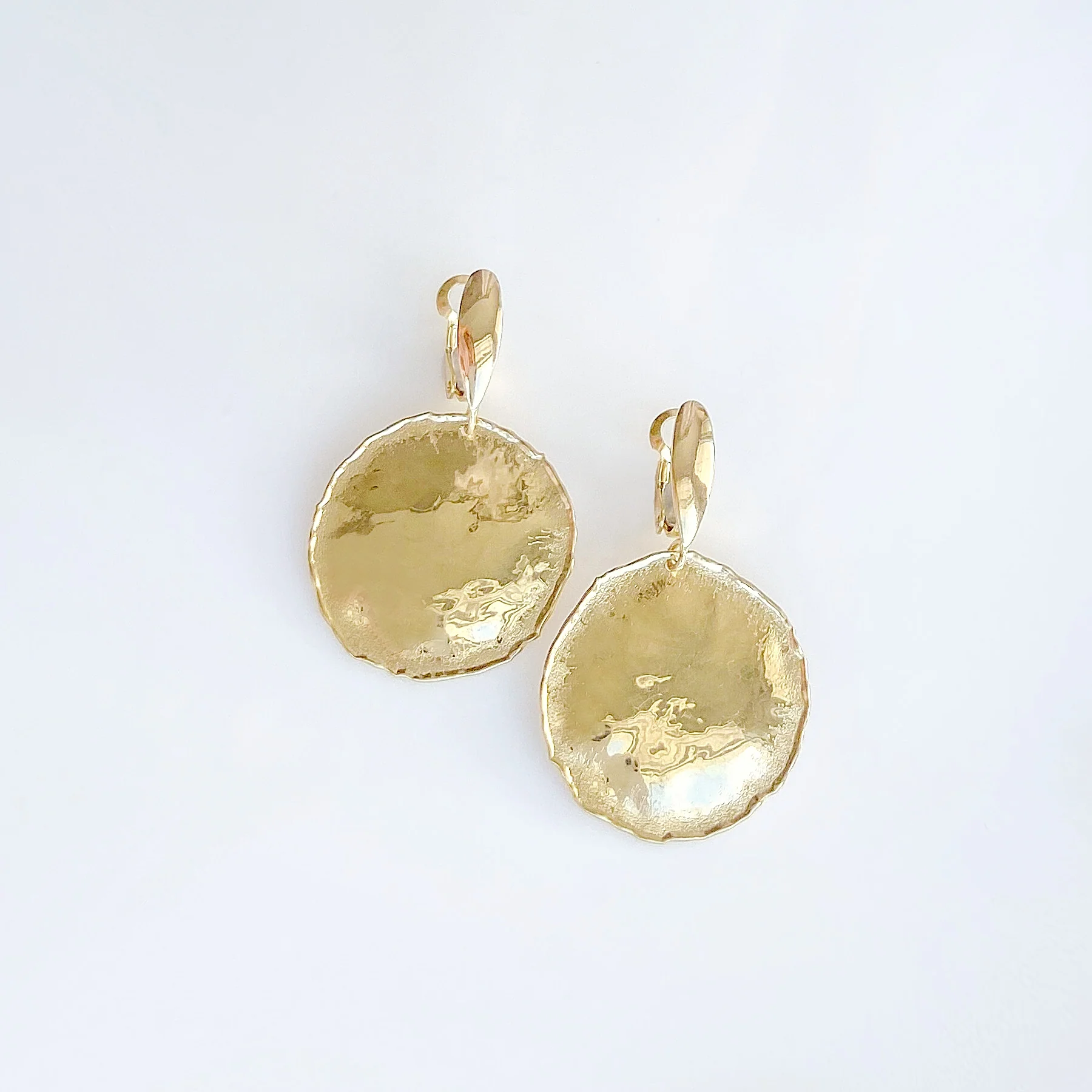 Drop Earrings in 14K/585 Yellow Gold - Image 5